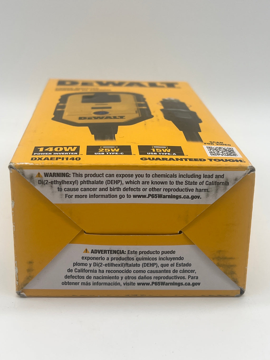 DeWalt DXAEPI140 12V 140W Power Inverter New In Box