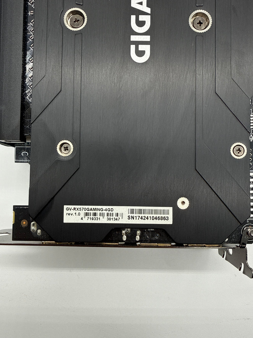 Gigabyte RX 570 4GB Graphics Card Black
