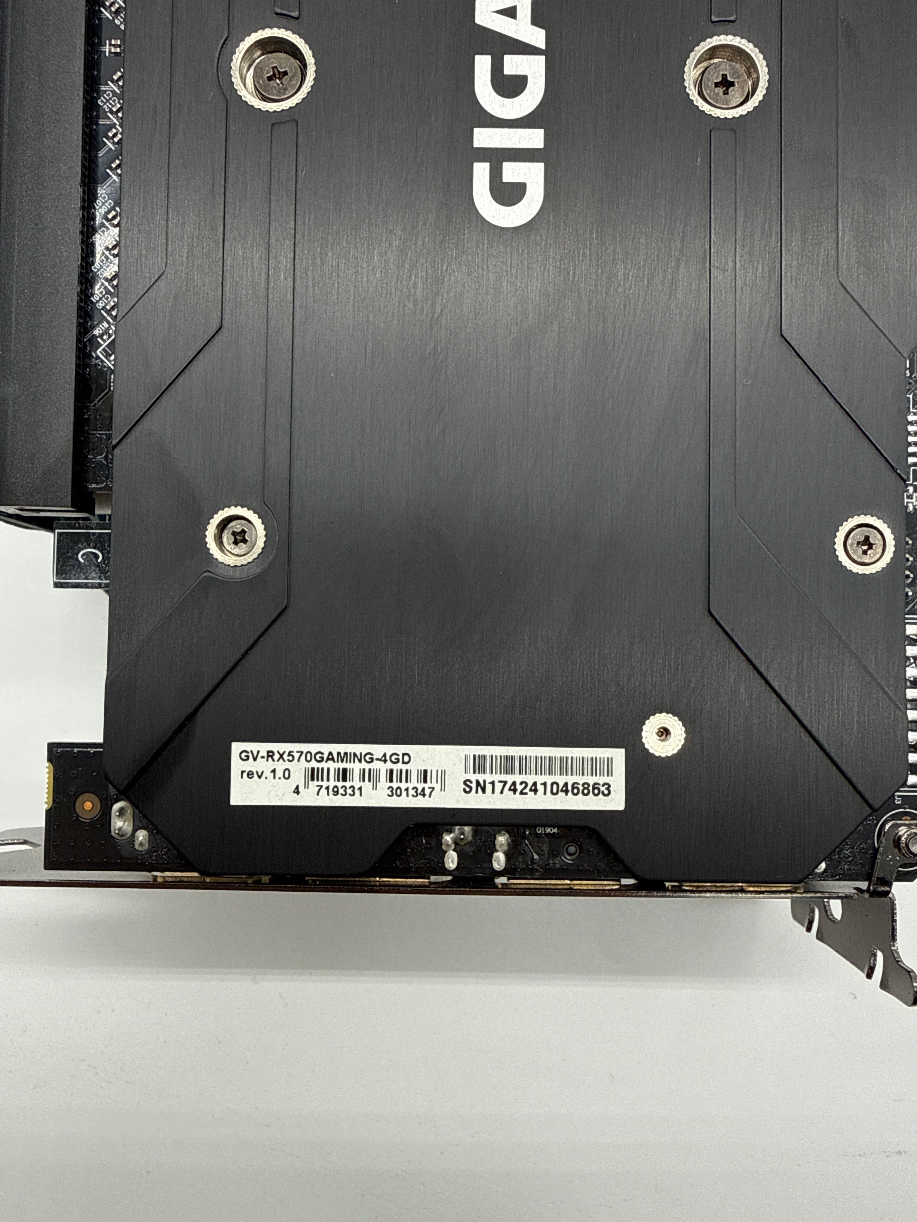 Gigabyte RX 570 4GB Graphics Card Black