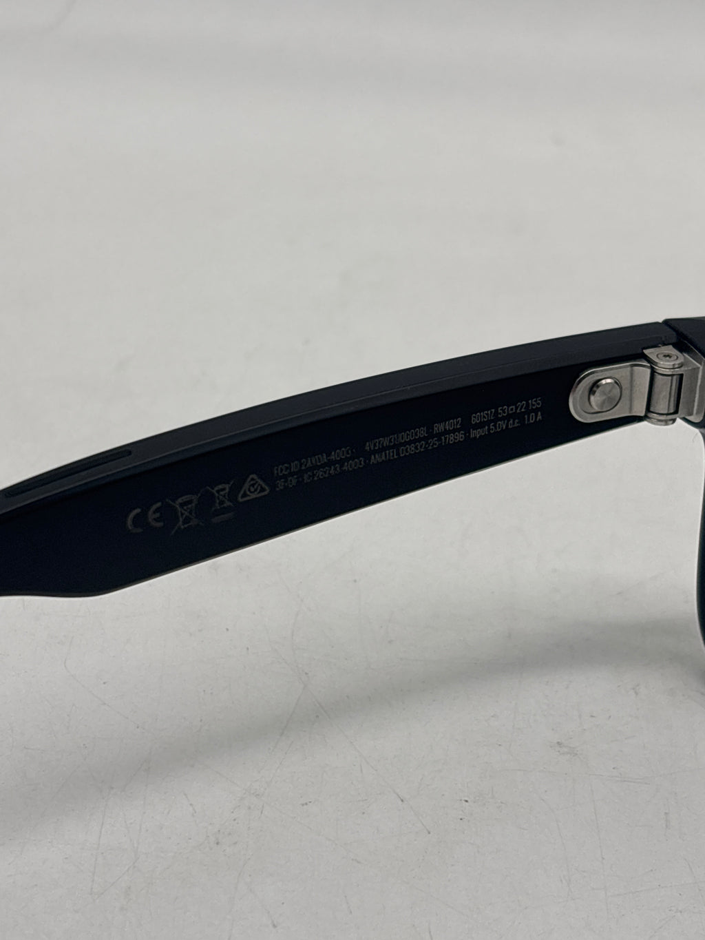 Ray-Ban Meta Wayfarer Gen 2 RW4012 Smart Glasses w/ Camera Black - Used