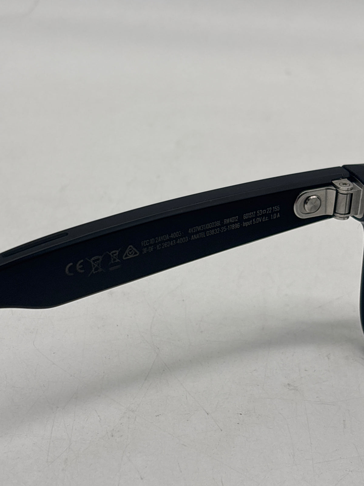 Ray-Ban Meta Wayfarer Gen 2 RW4012 Smart Glasses w/ Camera Black - Used