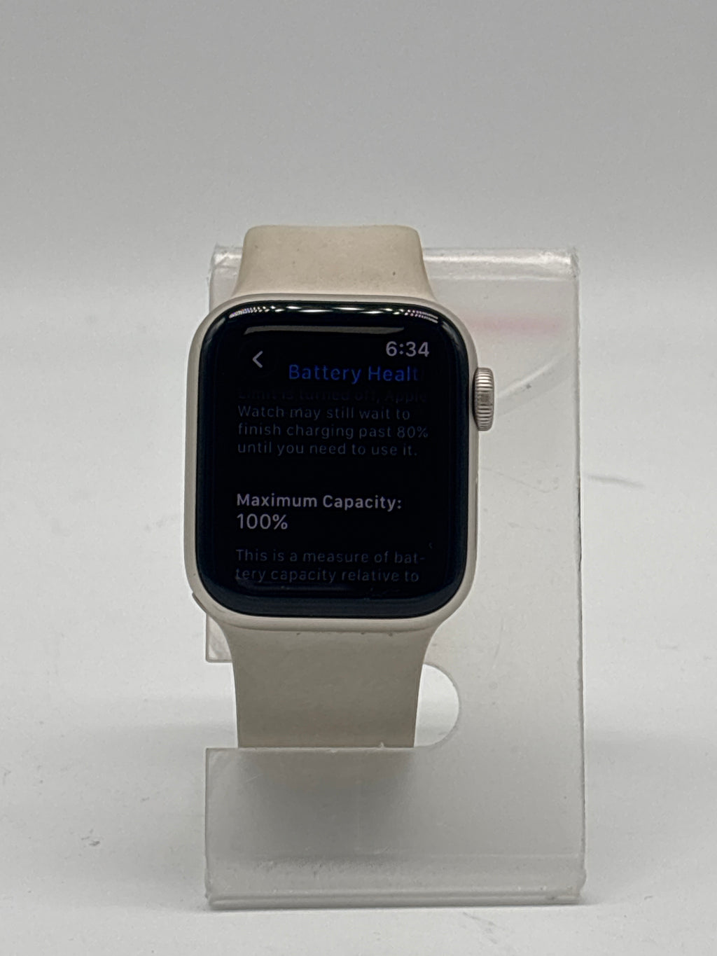 Apple Watch SE 3rd Gen 40mm Silver Aluminum GPS + Cellular A3326 - Used