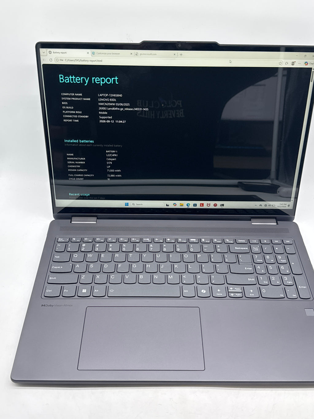 Lenovo Yoga 7 2-in-1 16IML9 Ultra 7 155U 16GB RAM 1TB SSD - Used