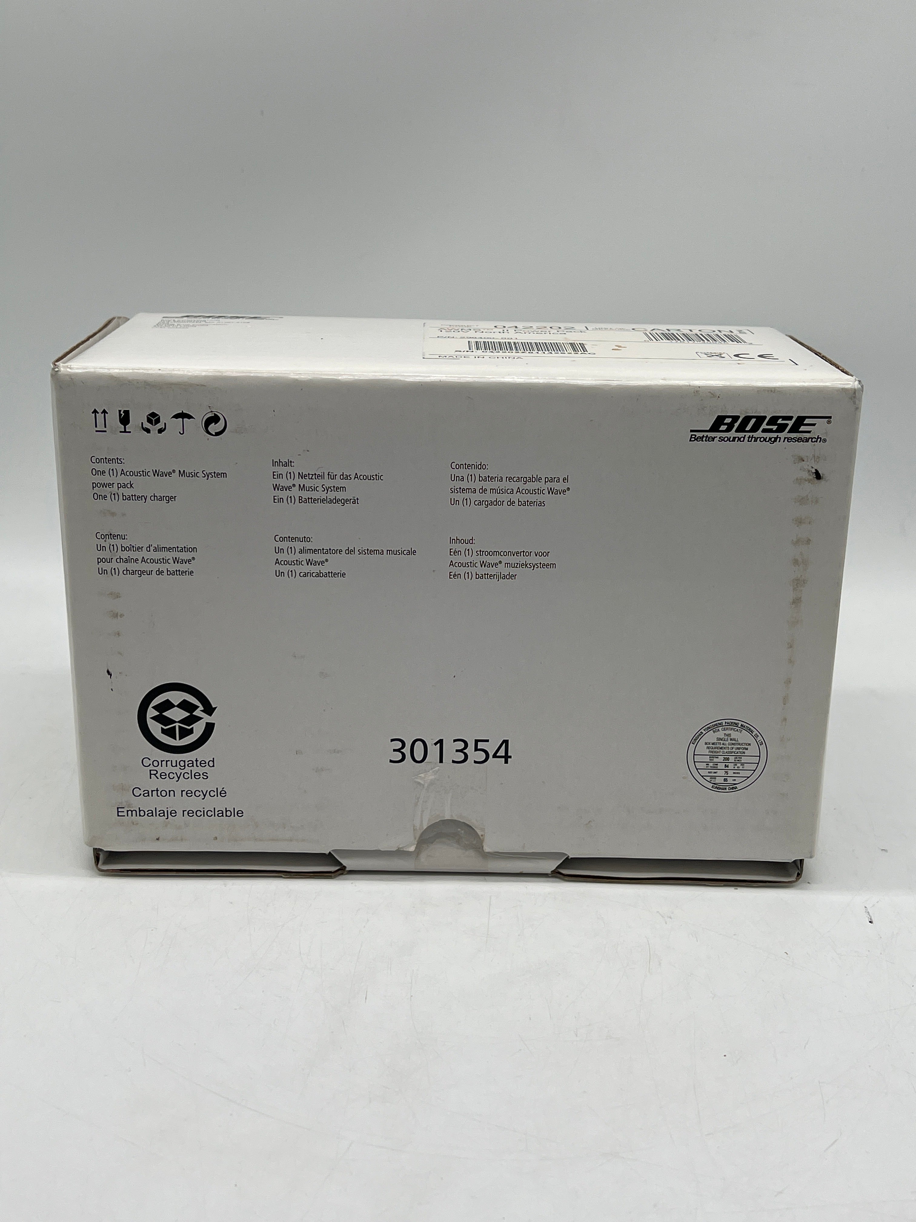 Bose Acoustic Wave II Power Pack & Battery Model 042202 - Open Box