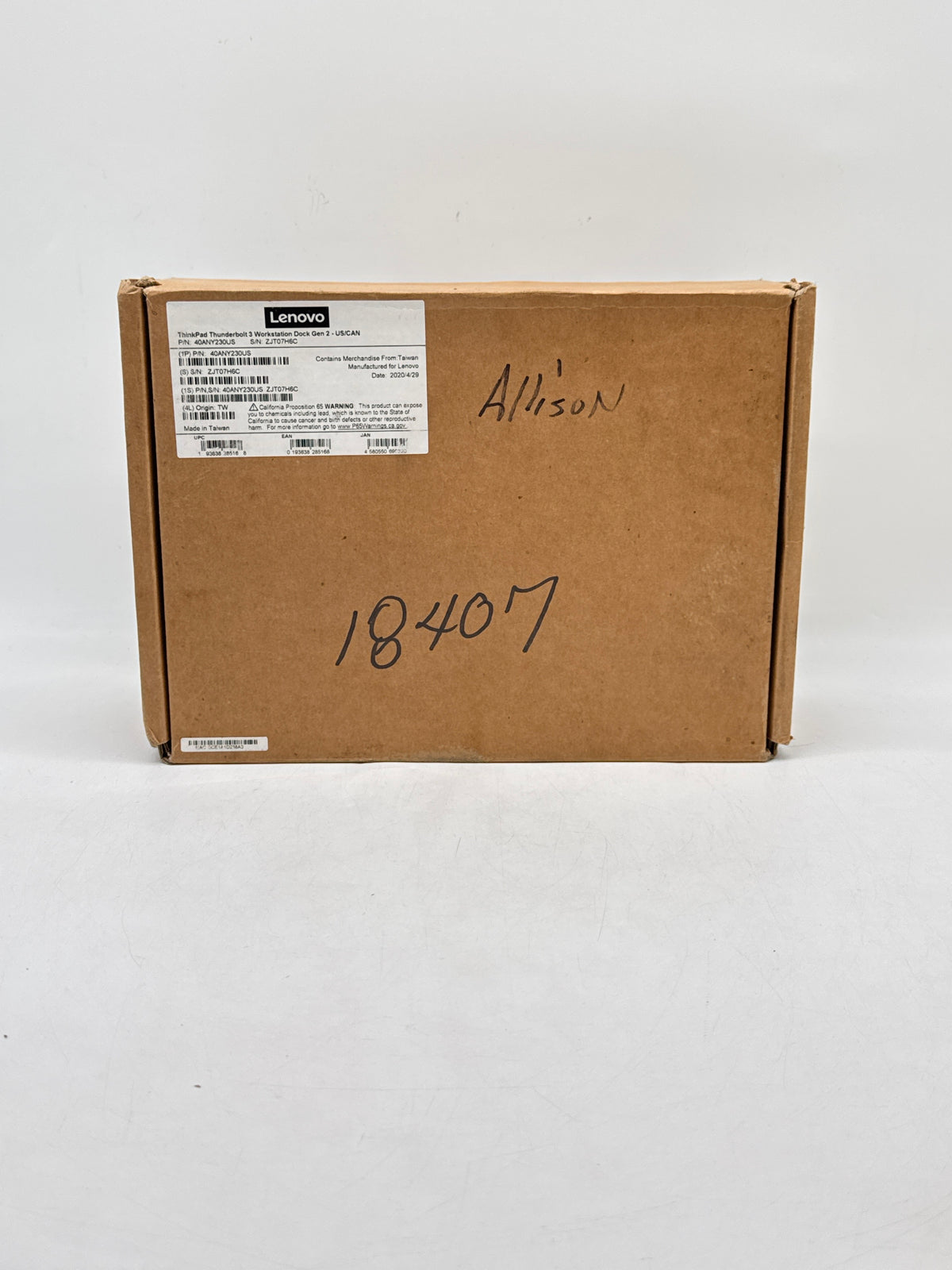 Lenovo ThinkPad Thunderbolt 3 Gen 2 Docking Station - Open Box