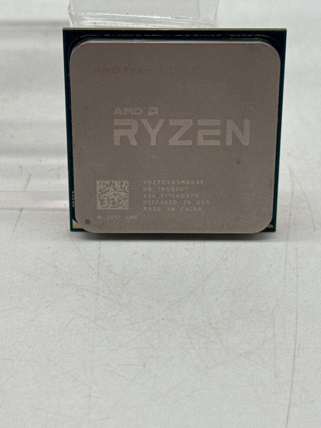AMD Ryzen 7 2700X 3.70GHz 8-Core 16-Thread AM4 Desktop CPU YD270XBGM88AF - Used
