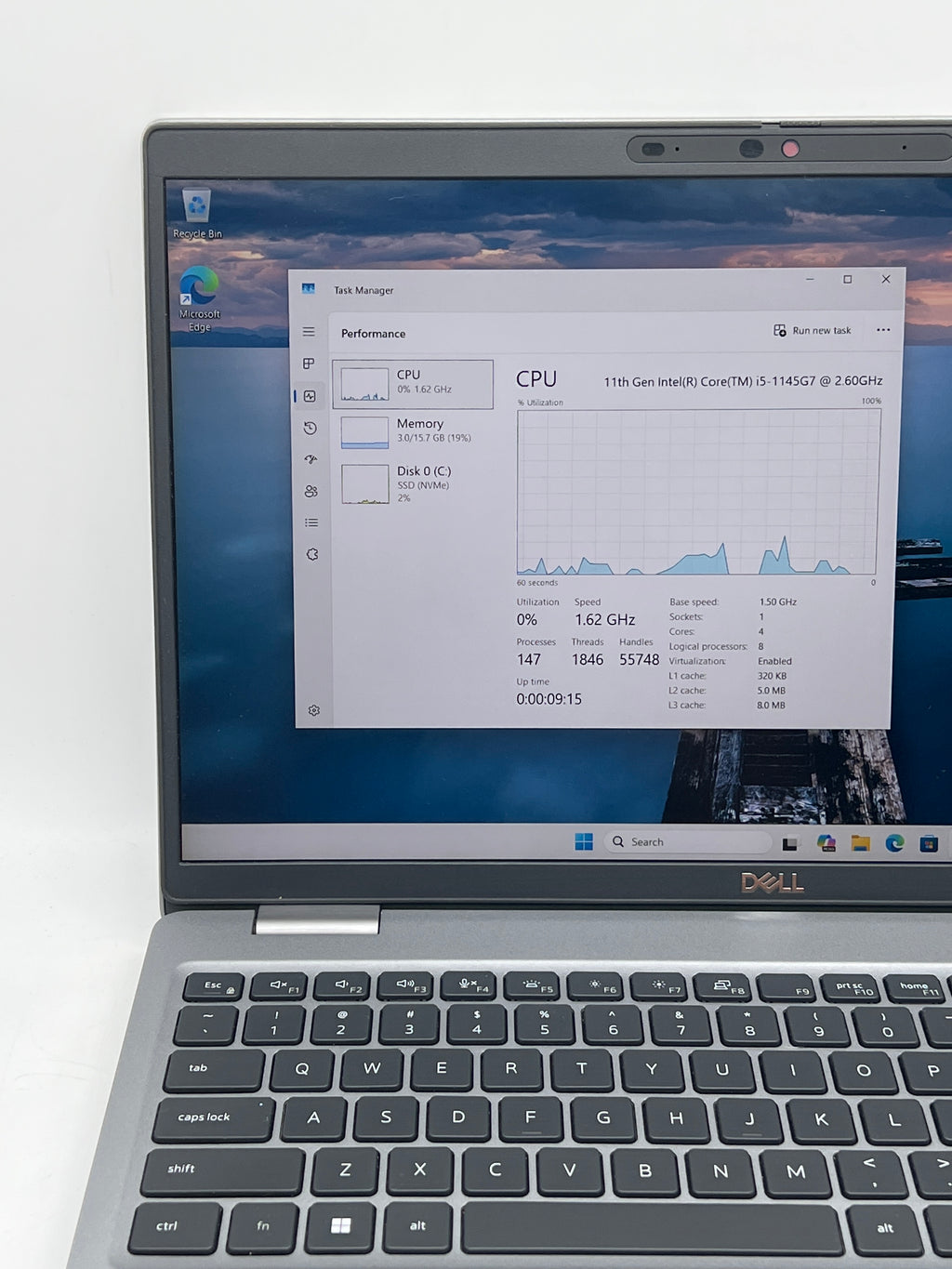 Dell Latitude 5520 15.6" i5-1145G7 16GB RAM 512GB SSD