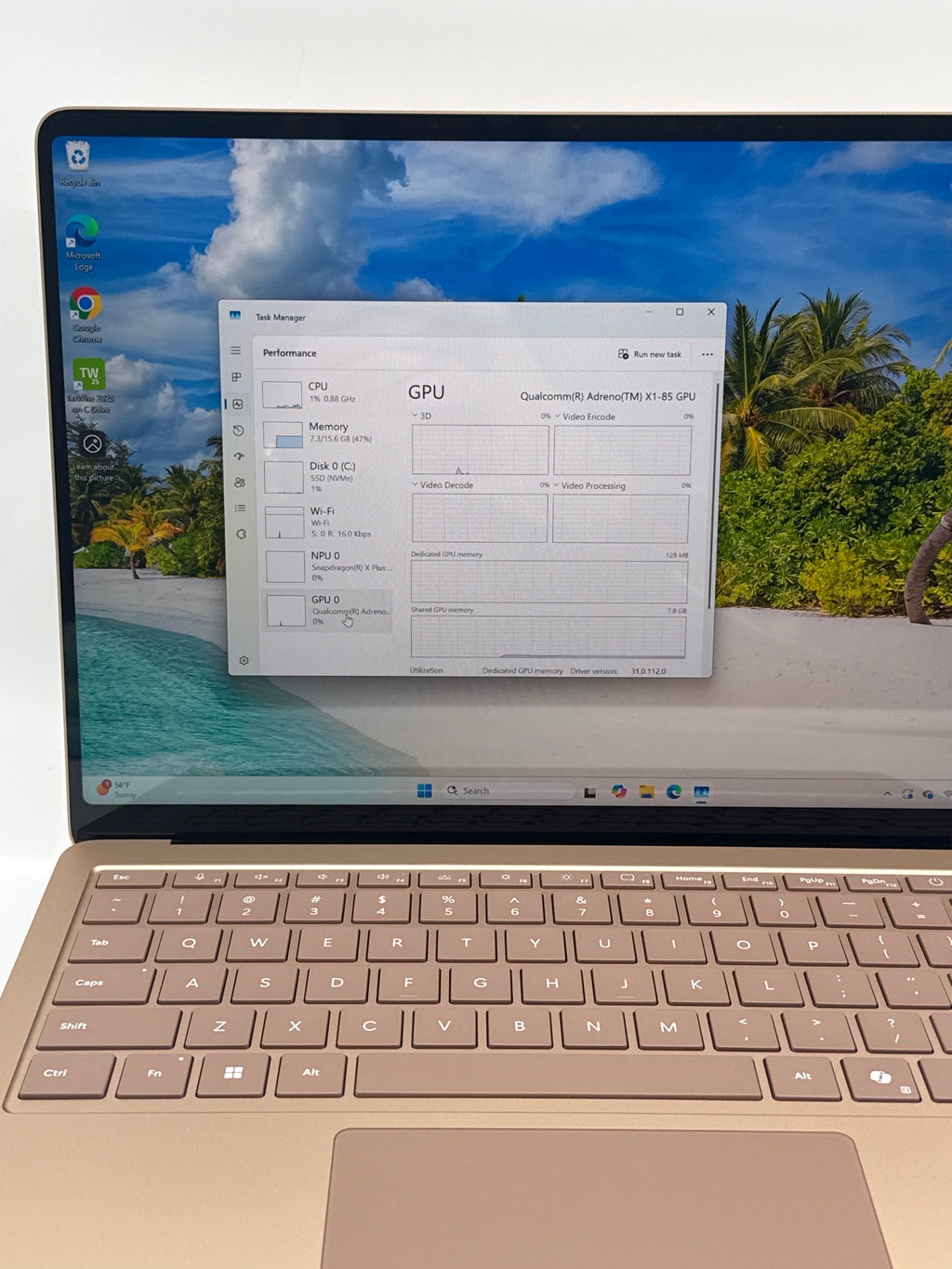 Microsoft Surface Laptop 7 2036 Snapdragon X 3.4GHz 16GB RAM 512GB SSD