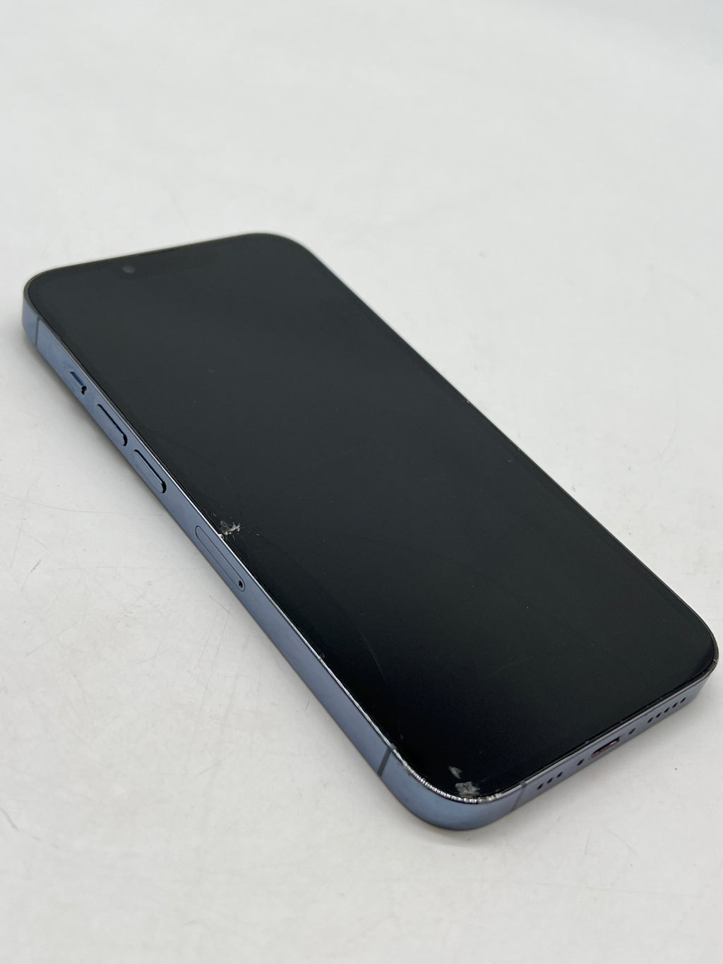 Apple iPhone 13 Pro 256GB Unlocked Sierra Blue - Cracked Screen