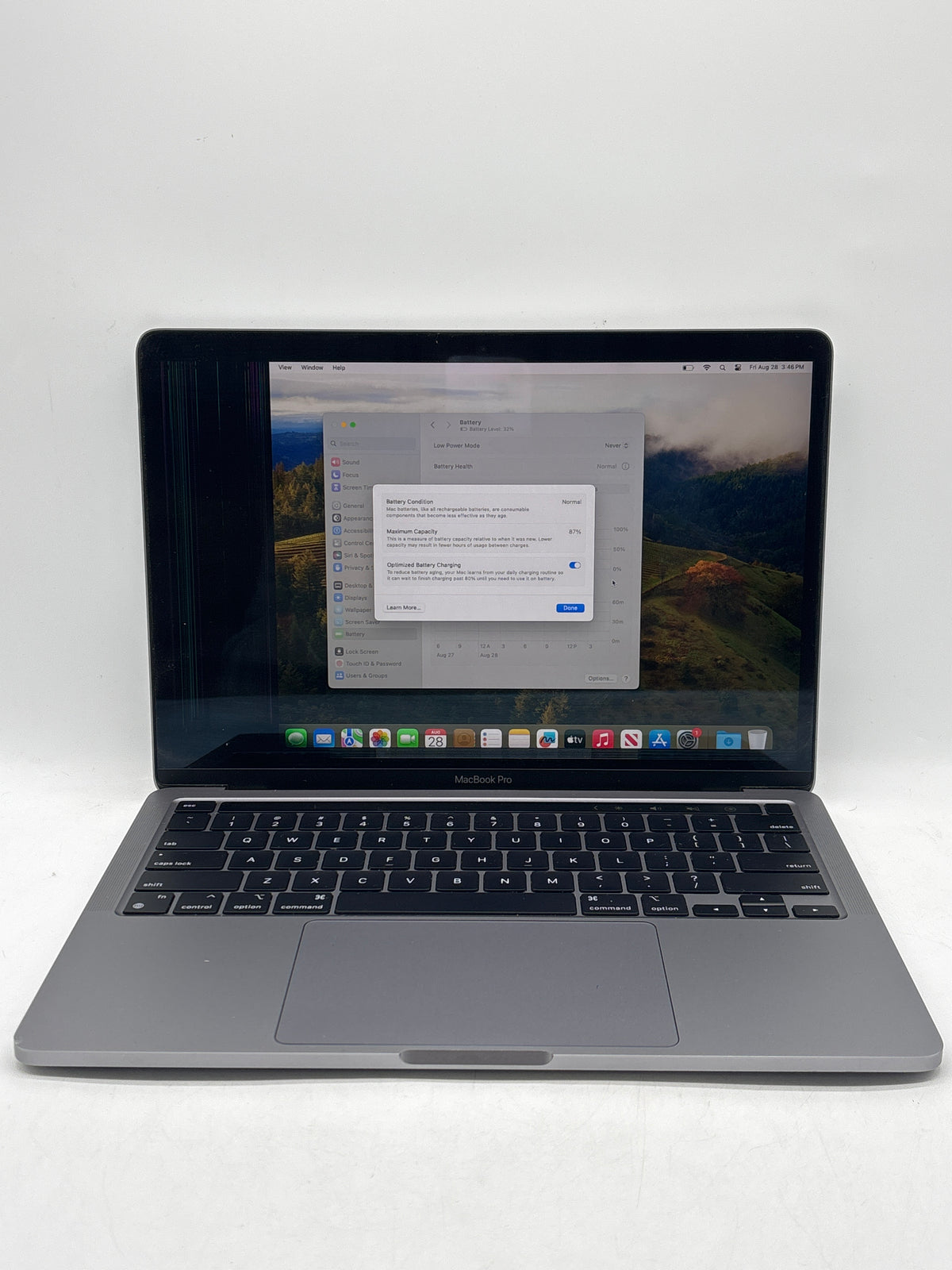 Apple MacBook Pro 13" M1 8GB RAM 256GB SSD Space Gray - READ