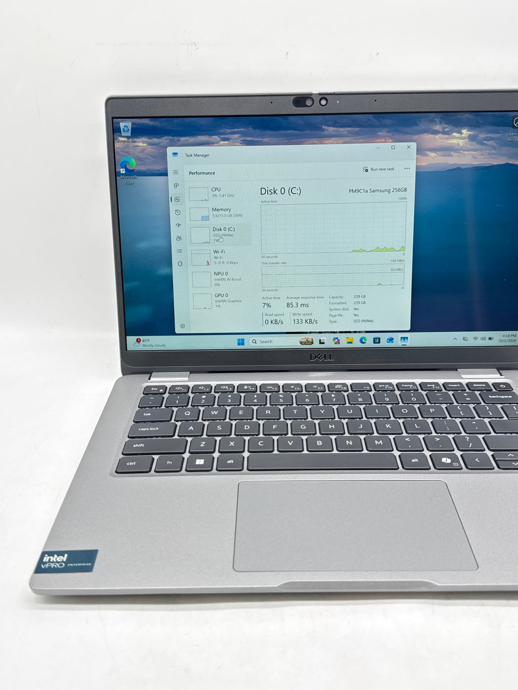 Dell Latitude 5350 Ultra 7 165U 16GB RAM 256GB SSD 13in Remotely - For Parts
