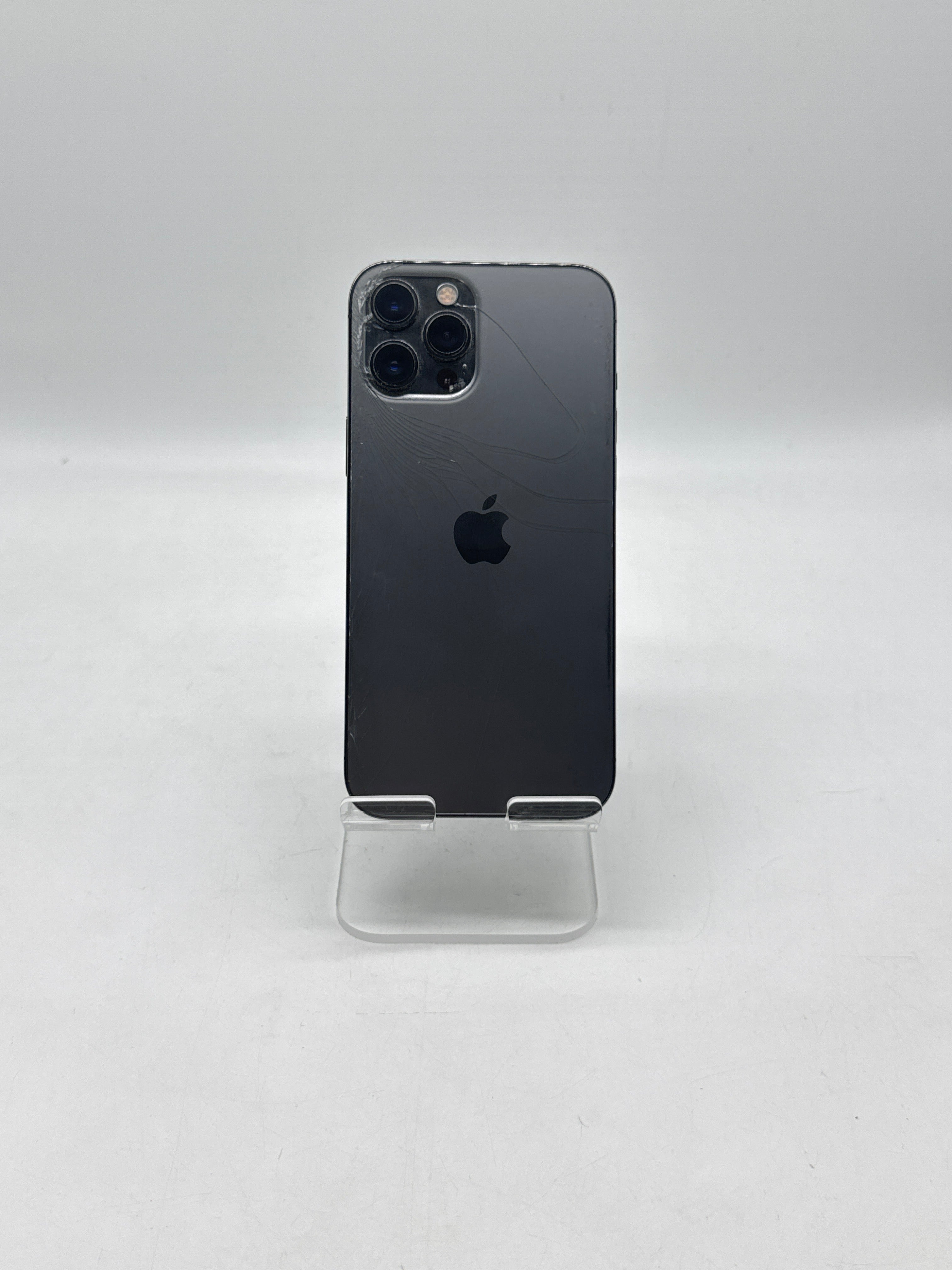 Apple iPhone 12 Pro Max 256GB Factory Unlocked - Cracked Back Bad Batt