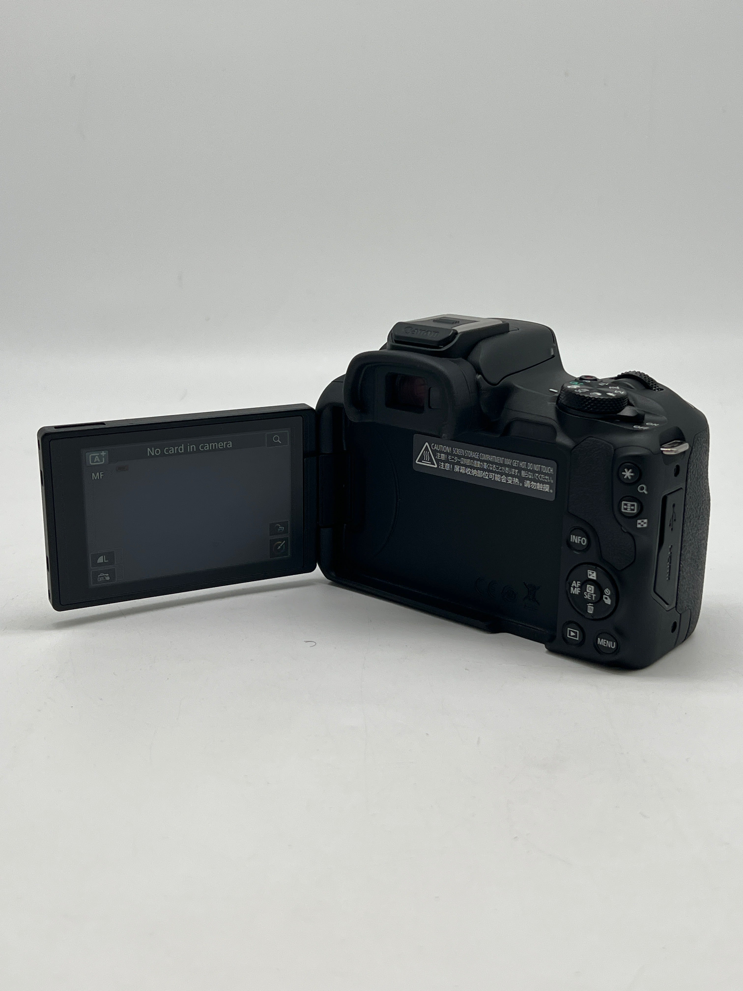 Canon EOS R50 Digital SLR Camera Black with Box and Accessory