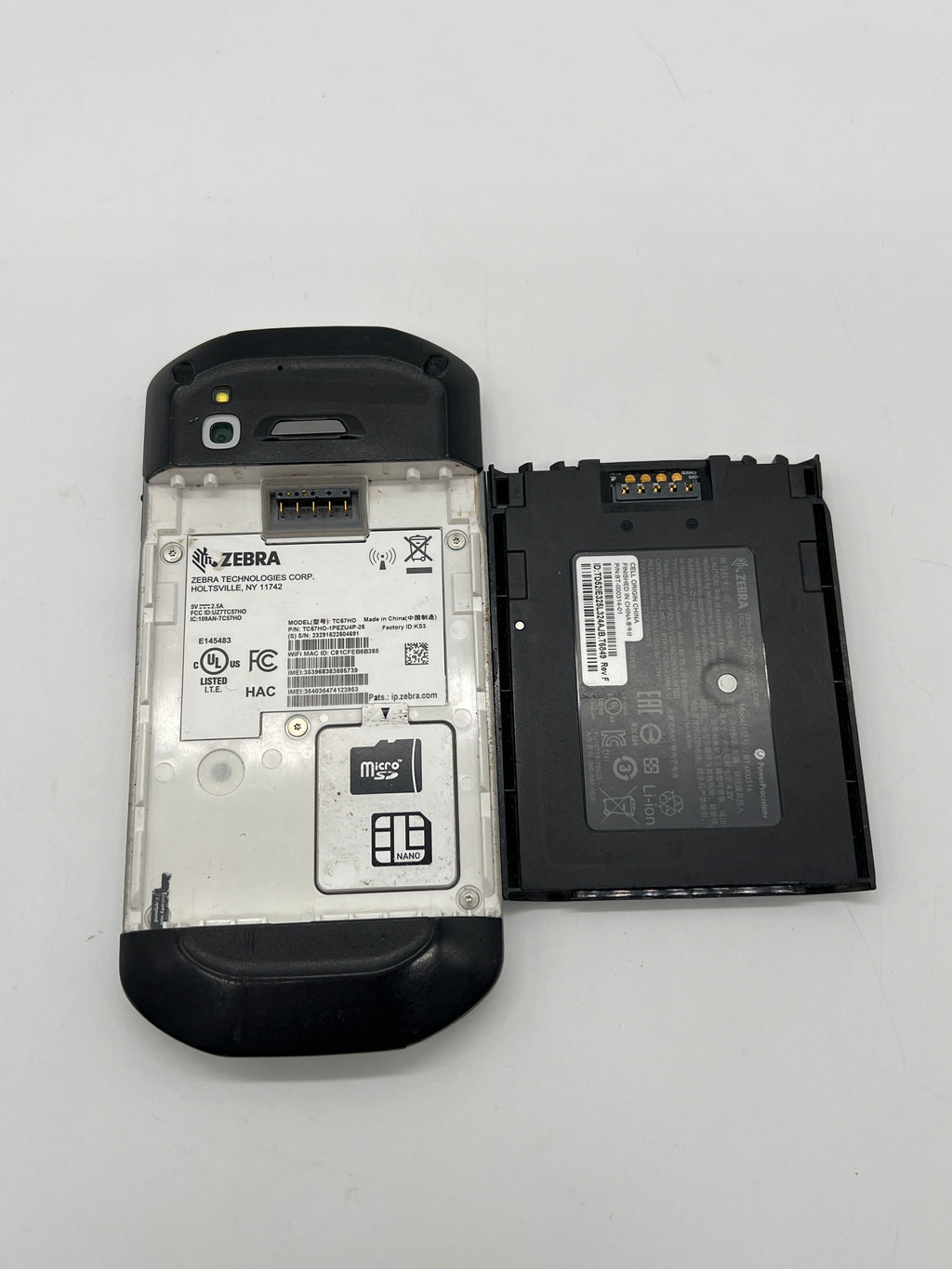 Zebra TC57HO Barcode Scanner For Parts (Read Desc)