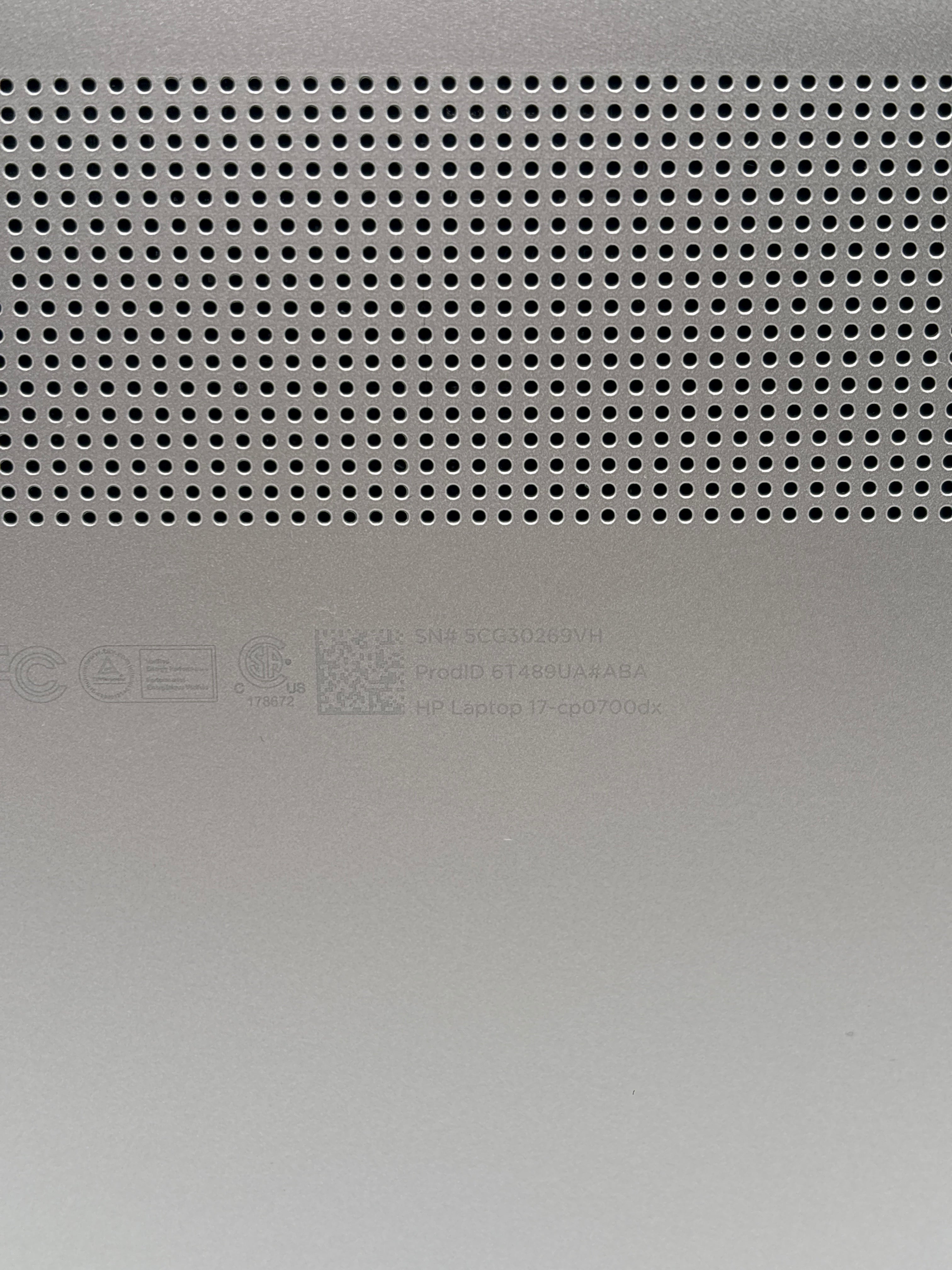 HP 17-CP0700DX AMD Ryzen 5 5500U 8GB RAM 512GB SSD