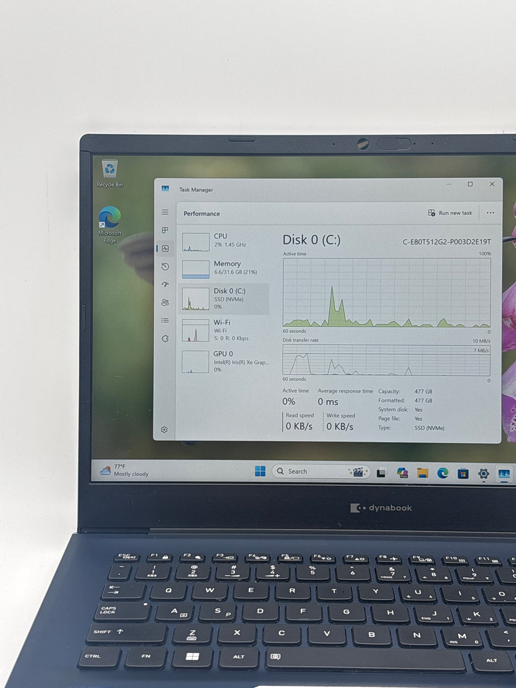 Dynabook Protege X40-K i7-1270P 32GB RAM 512GB SSD