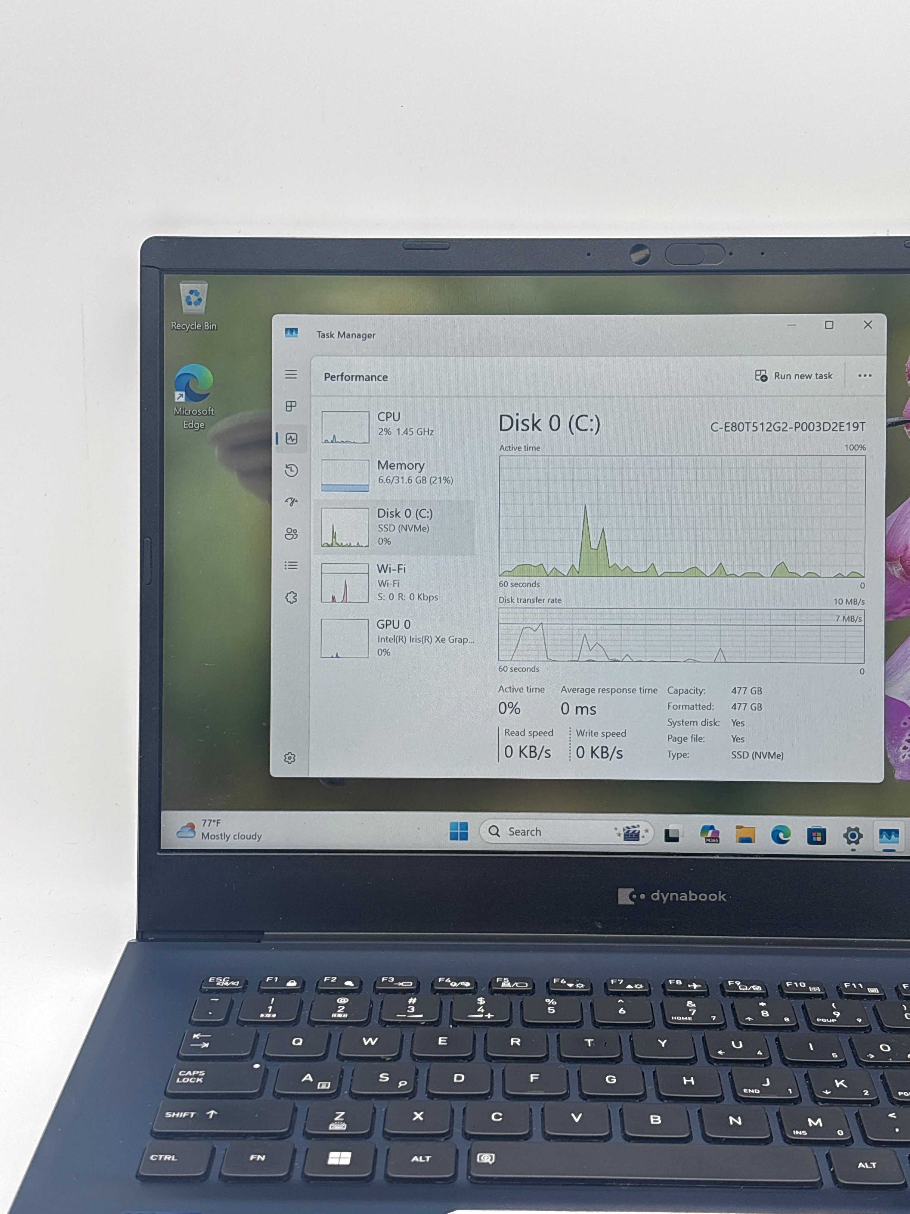 Dynabook Protege X40-K i7-1270P 32GB RAM 512GB SSD