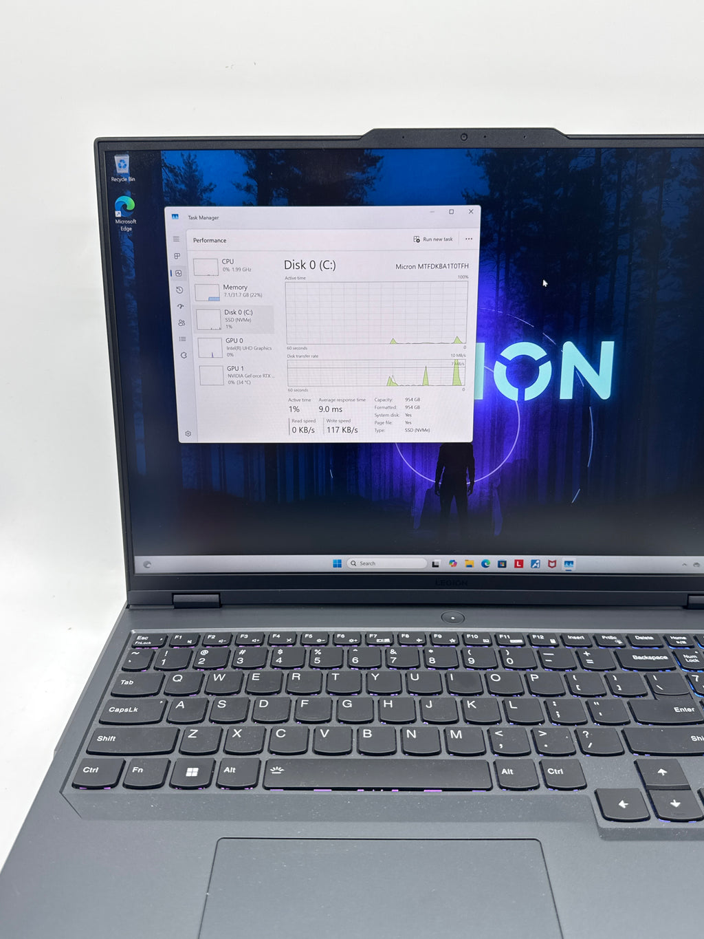 Lenovo Legion Pro 5 16IRX8 17" Core i7 13700HX 32GB RAM 1TB SSD RTX 4070 - Used
