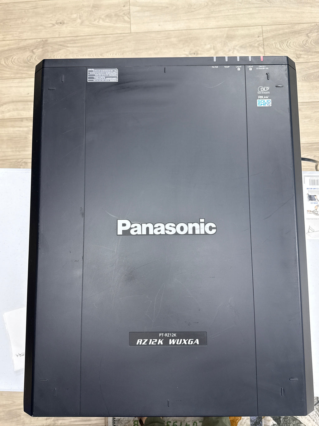 Panasonic PT-RZ12K 12,000 Lumen Laser Projector