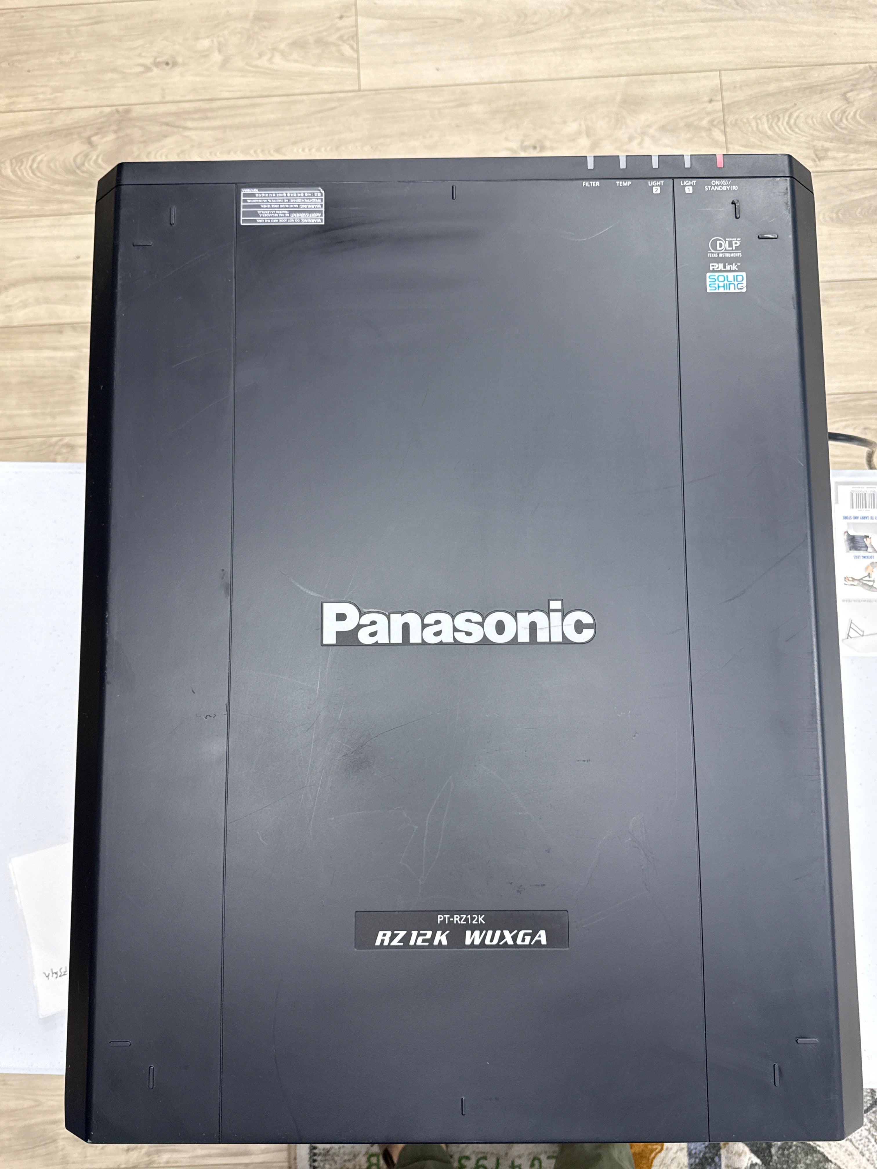 Panasonic PT-RZ12K 12,000 Lumen Laser Projector