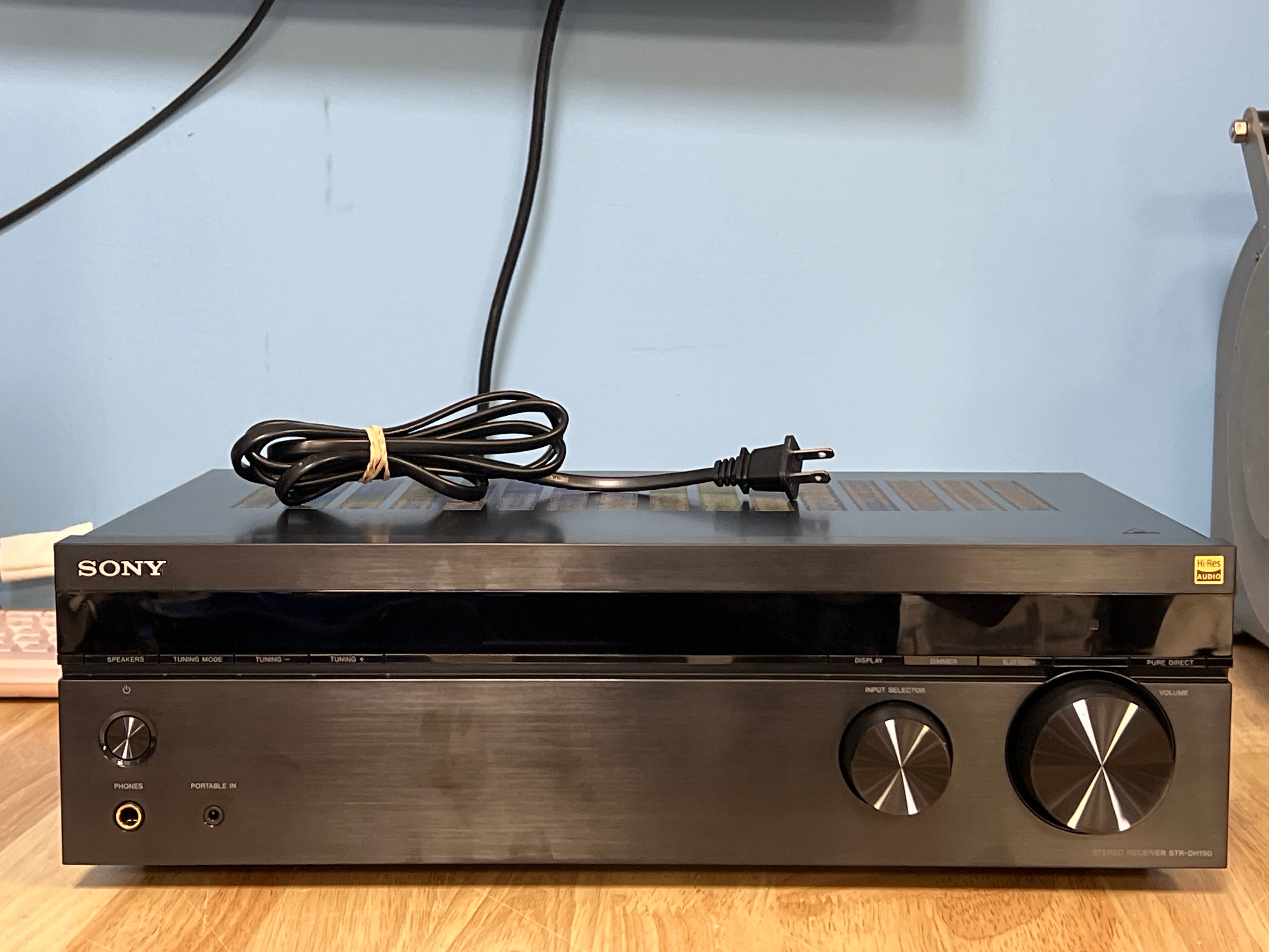Sony STR-DH190 Stereo Receiver Bluetooth 2 Channel Black