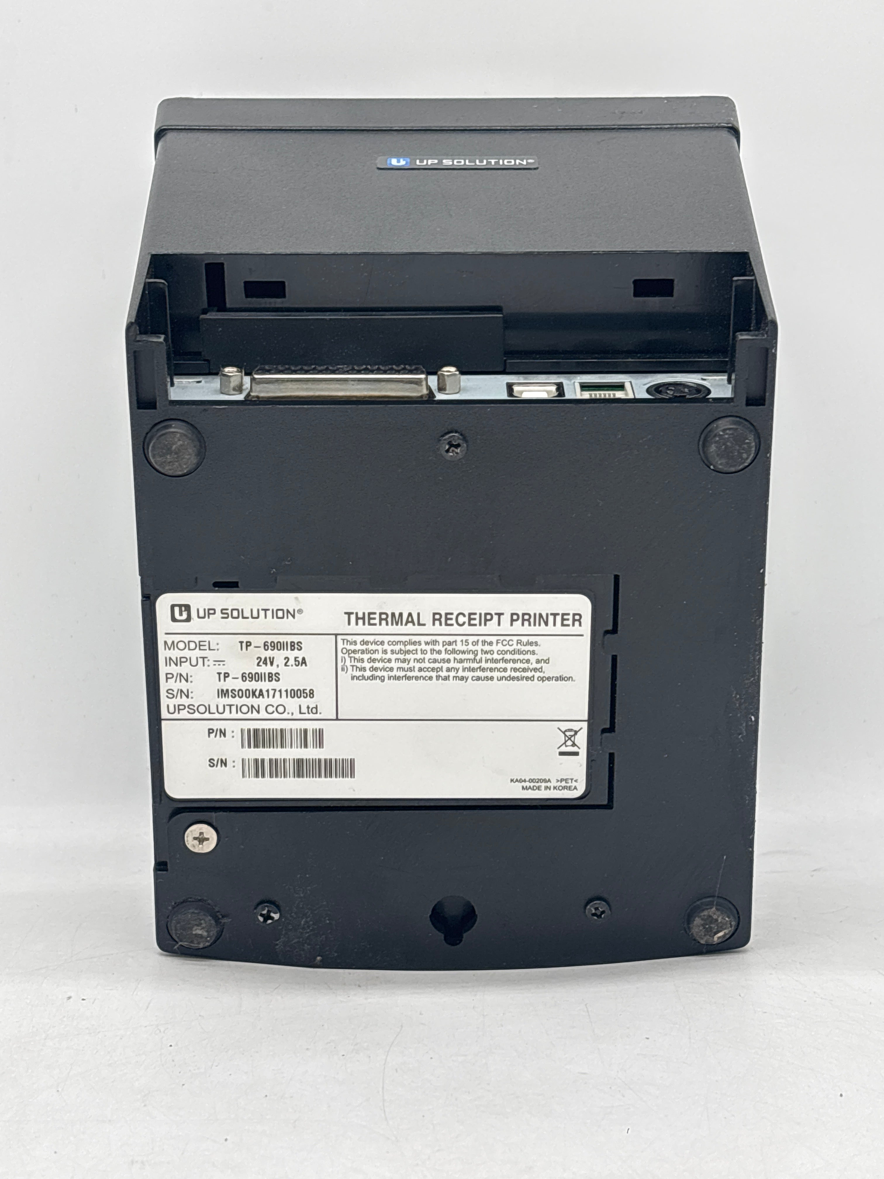 UP Solution TP-690IIBS Thermal Receipt Printer w/o Power Cord - Used