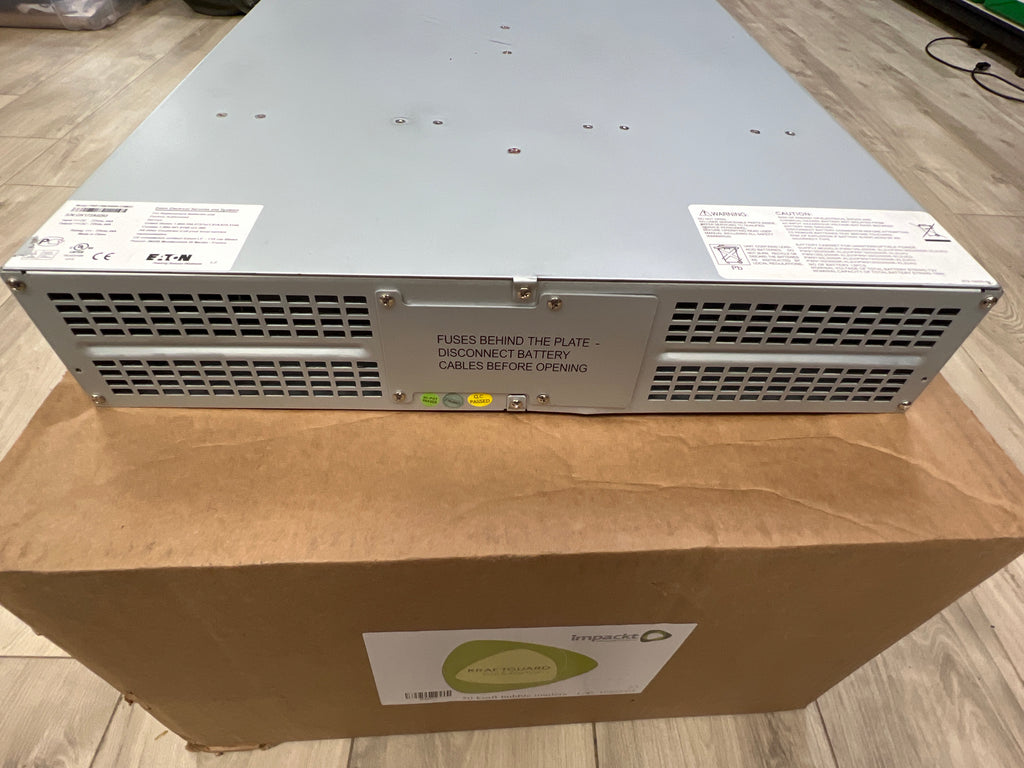 Eaton UPS 9130 PW9130N3000R-EBM2U-EBM2U Uninterruptible Power Supply