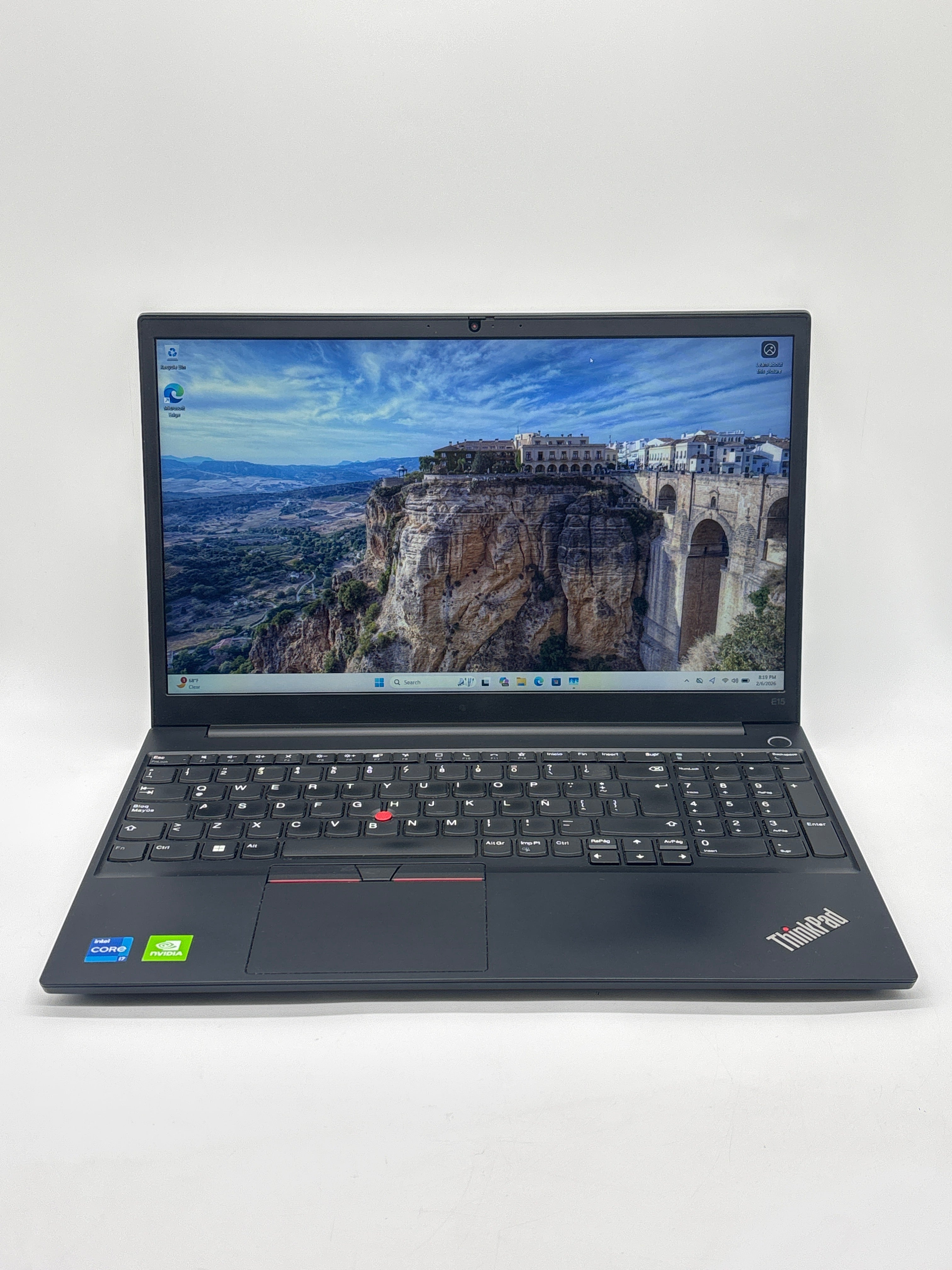 Lenovo Thinkpad E15 Gen 2 i7-1165G7 16GB RAM 512GB SSD - Spanish Layout