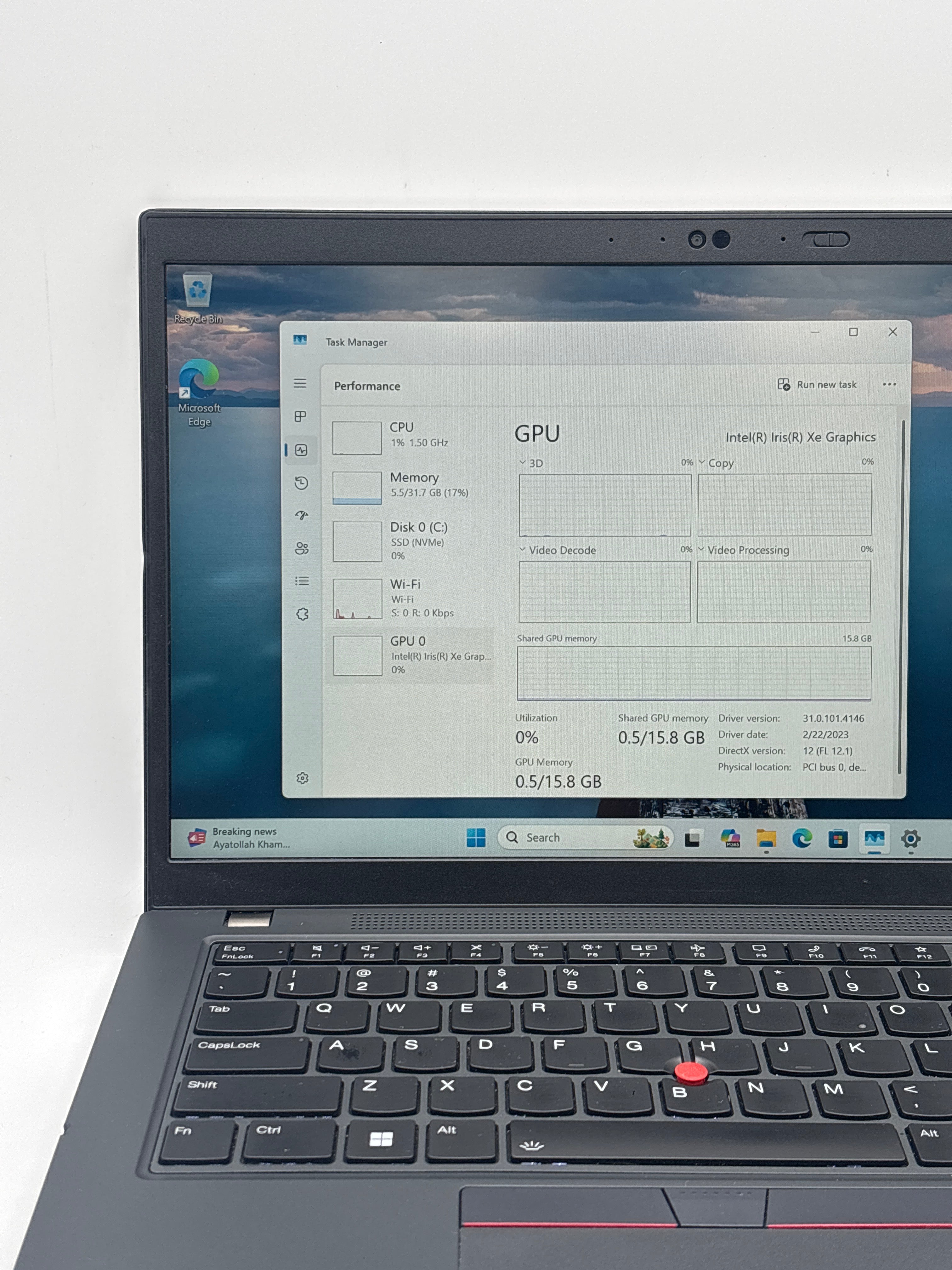 Lenovo Thinkpad L14 Gen 3 i7-1260P 32GB RAM 512GB SSD
