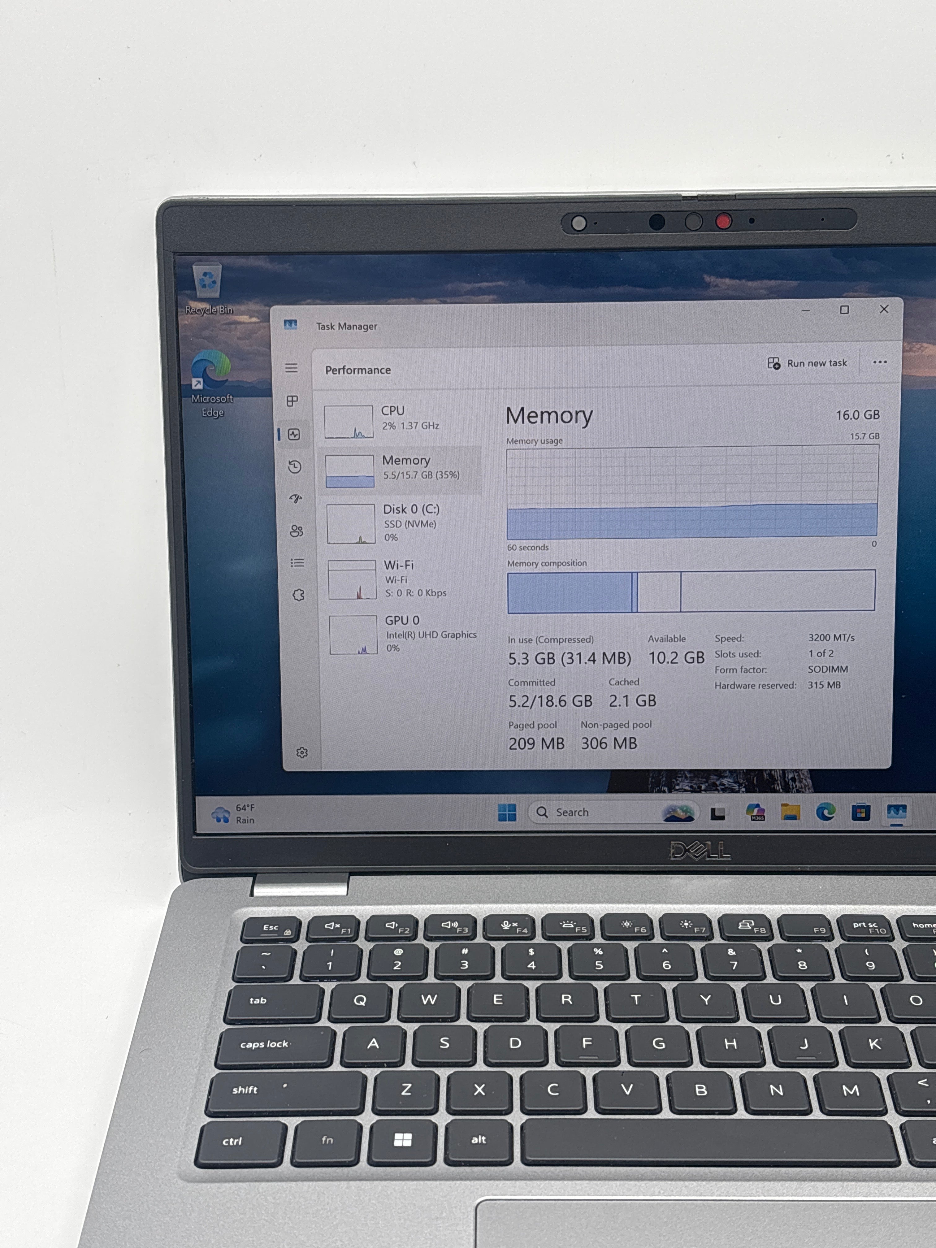 Dell Latitude 5430 i5-1235U 16GB RAM 256GB SSD