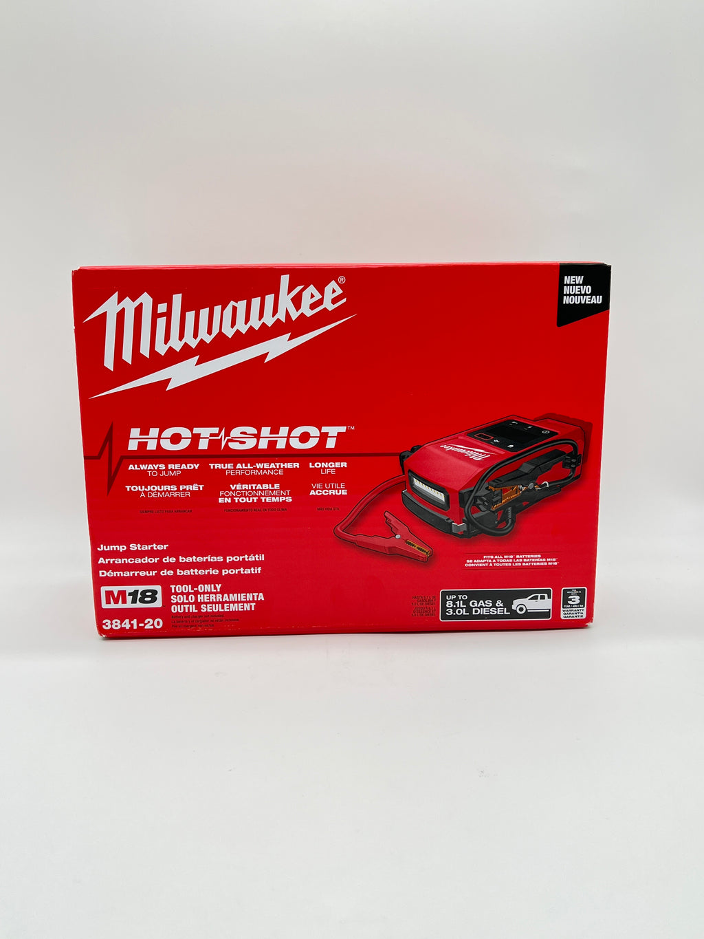 Milwaukee M18 Hotshot Jump Starter 2000 Amps