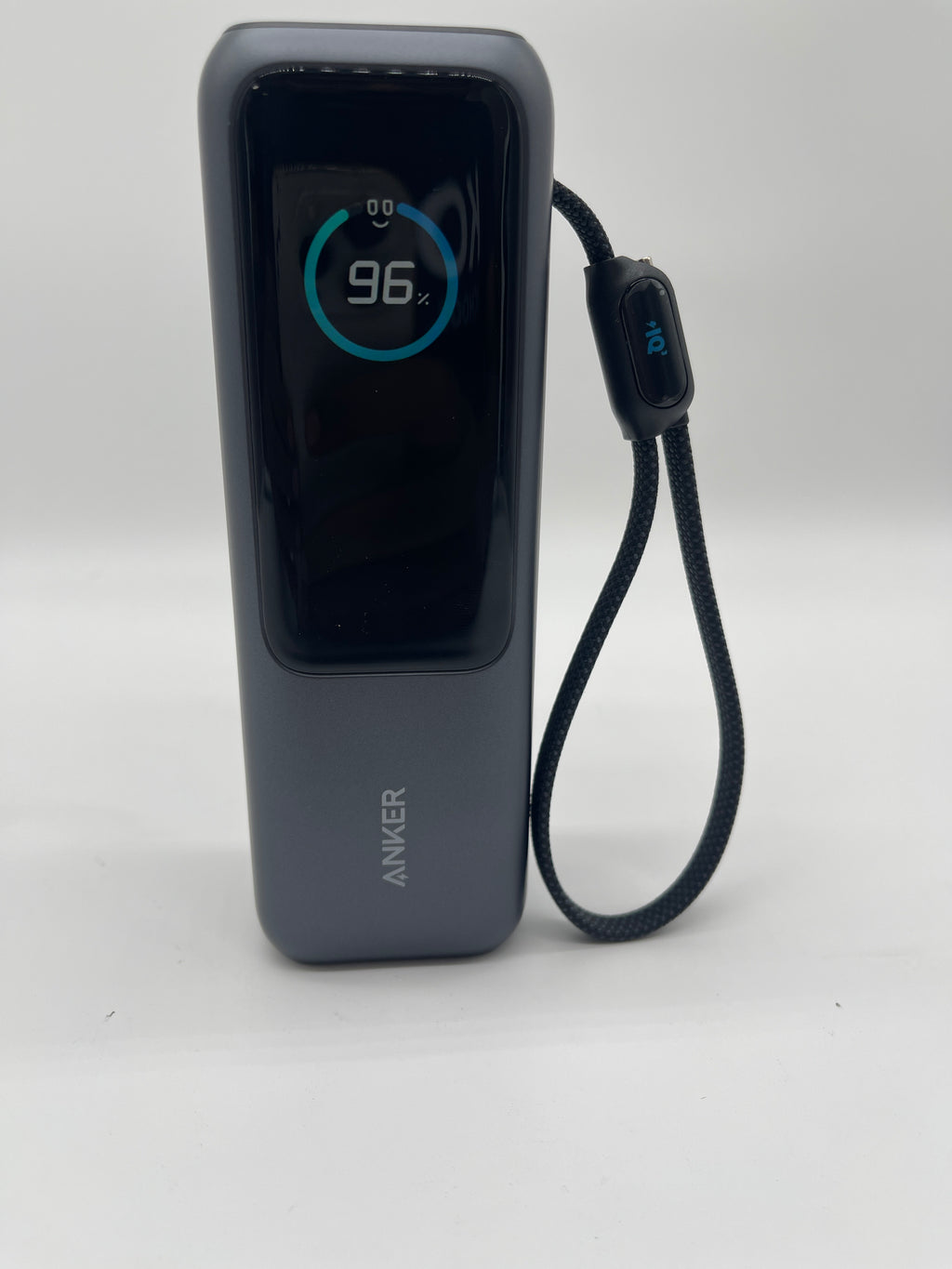 Anker A1695 25000mAh Power Bank Triple 100W USB-C Ports Silver Used