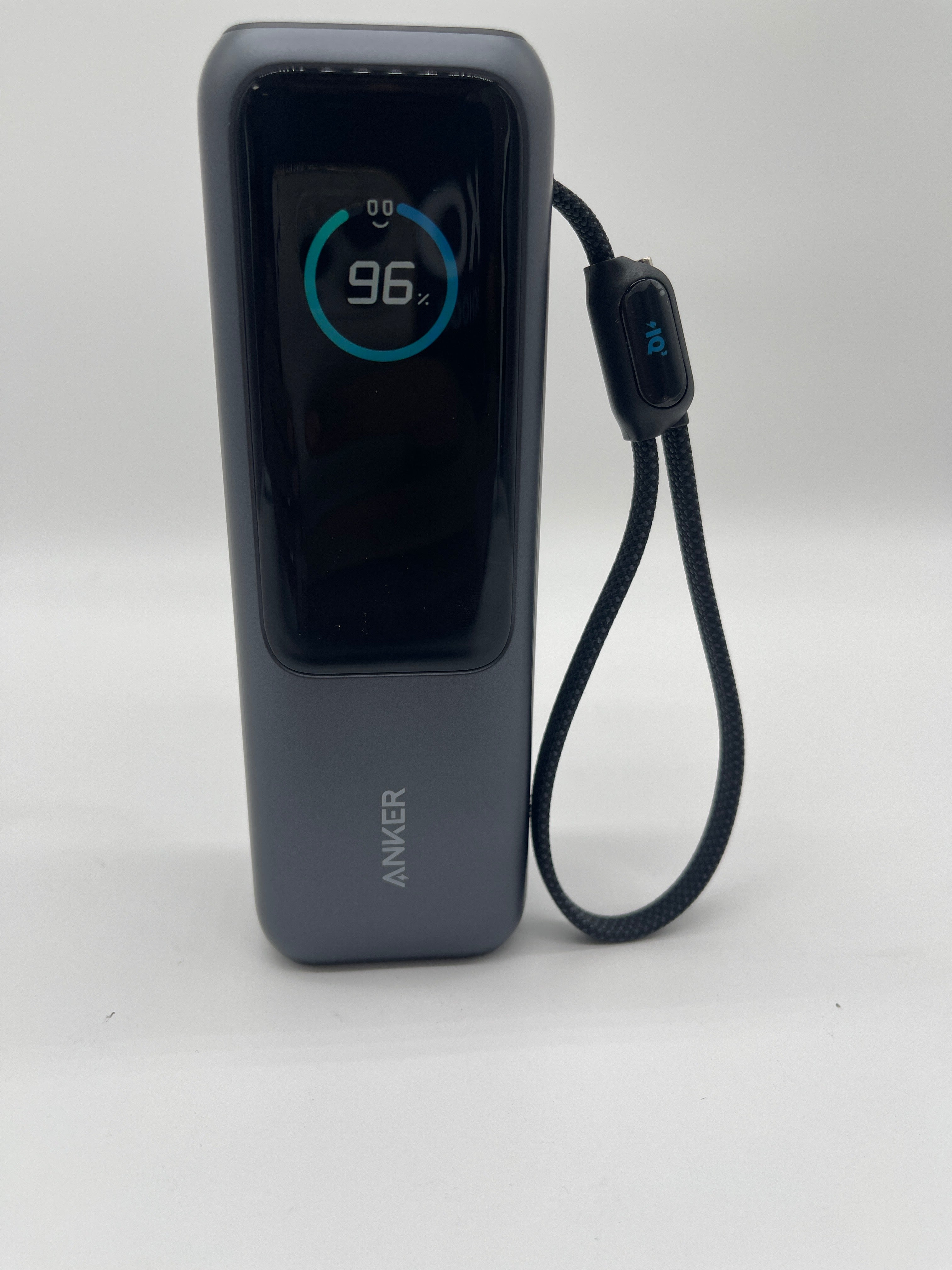 Anker A1695 25000mAh Power Bank Triple 100W USB-C Ports Silver Used