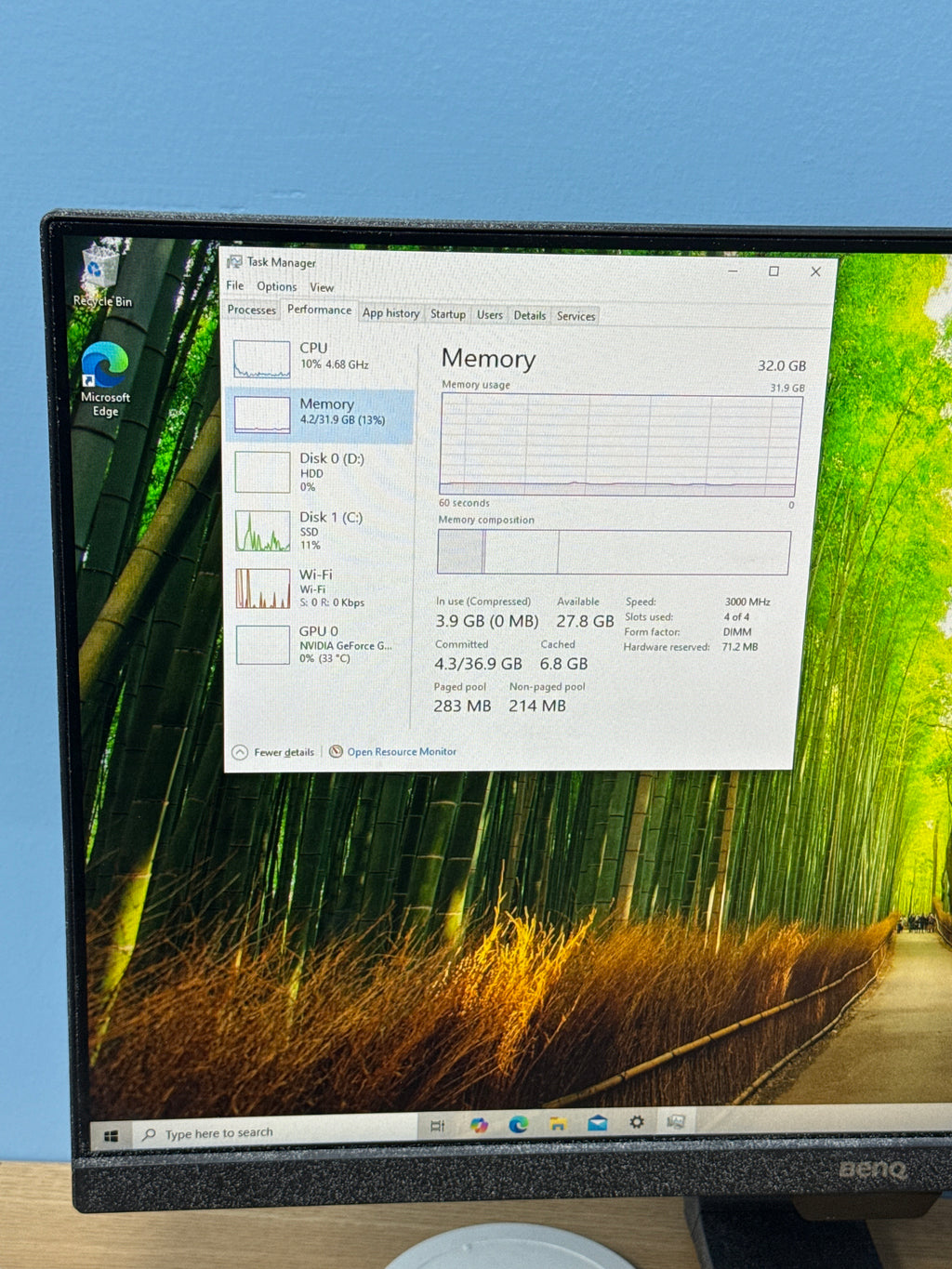 Custom PC i7-10700F 32GB RAM 1TB HDD + 512GB SSD GTX 1660 Ti