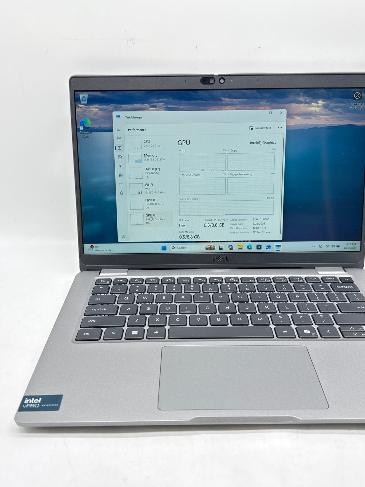 Dell Latitude 5350 Ultra 7 165U 16GB RAM 256GB SSD 13in Remotely - For Parts