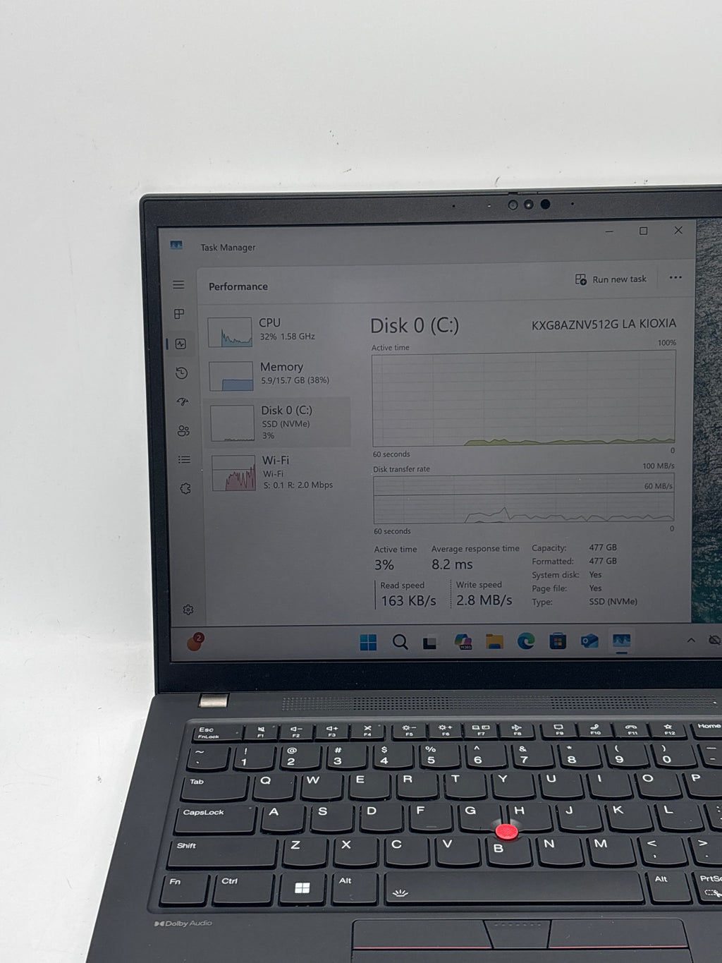 Lenovo ThinkPad T14s Gen 4 14" Core i7-1355U 16GB RAM 512GB SSD Black - Used