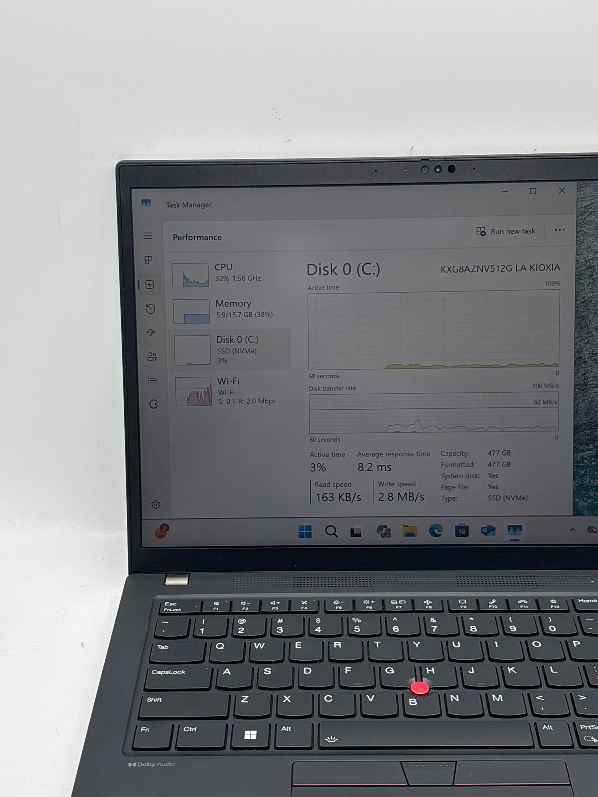 Lenovo ThinkPad T14s Gen 4 14" Core i7-1355U 16GB RAM 512GB SSD Black - Used