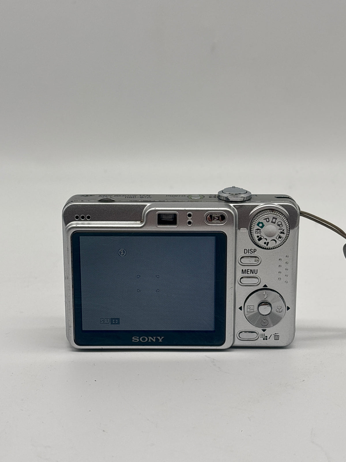 Sony Cyber-Shot DSC-W55 7.2MP Digital Camera Silver 3x Optical Zoom - Used