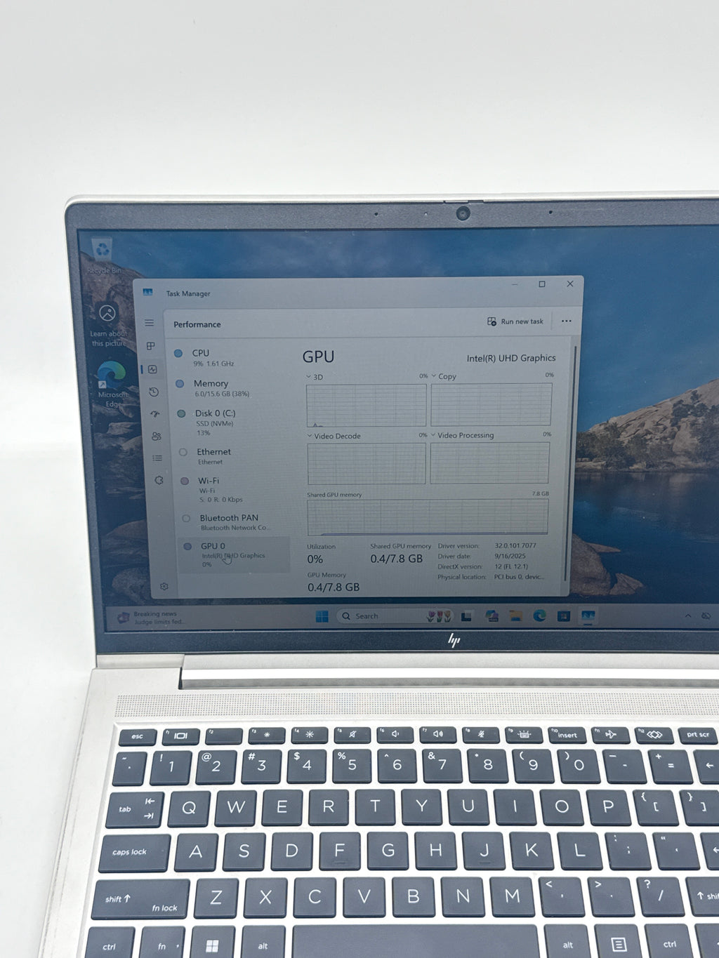 HP EliteBook 640 G9 14 in i5-12th Gen 16GB RAM 256GB SSD Gray Used