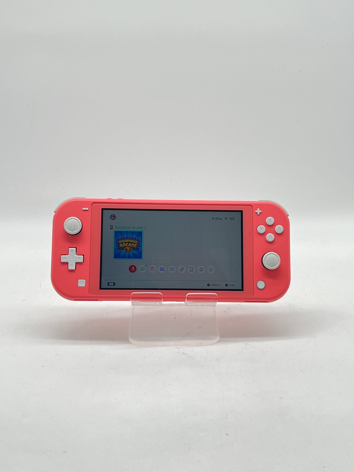 Nintendo Switch Lite 32GB Coral Pink Console w/ 64GB SD Card and 1 Game