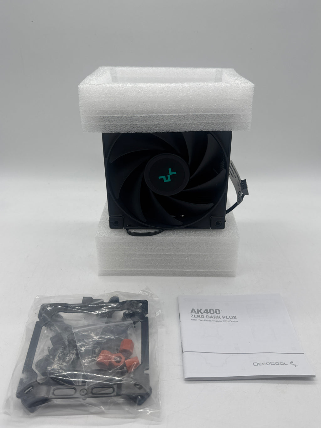 DeepCool AK400 Zero Dark Plus CPU Fan with Heatsink - New In Box