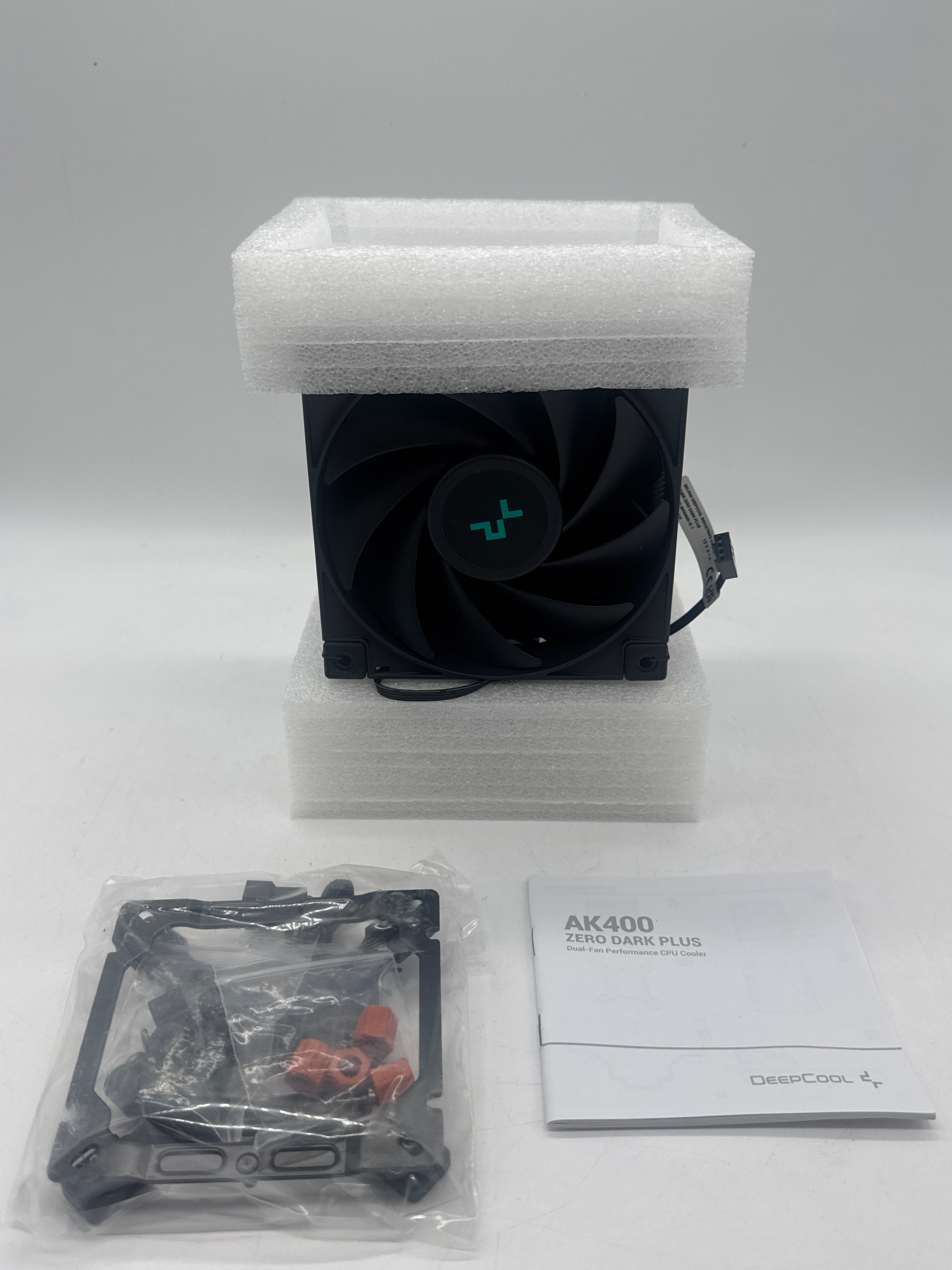 DeepCool AK400 Zero Dark Plus CPU Fan with Heatsink - New In Box
