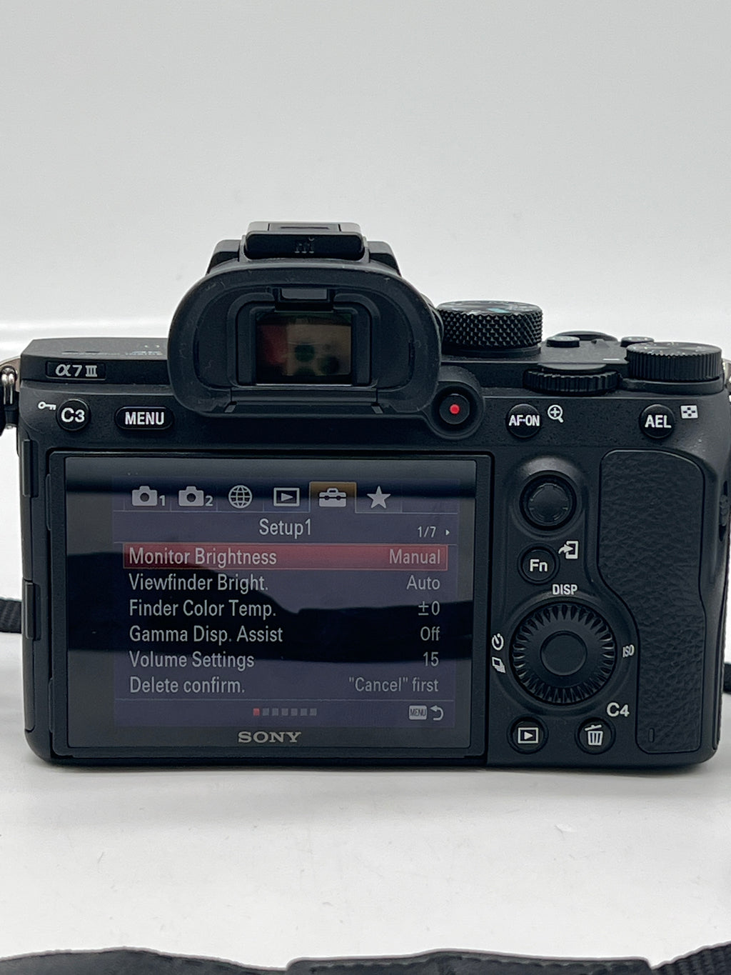Sony Alpha A7III 24.2 MP Mirrorless Digital Camera with Sony SEL2870 28-70mm Lens - Used