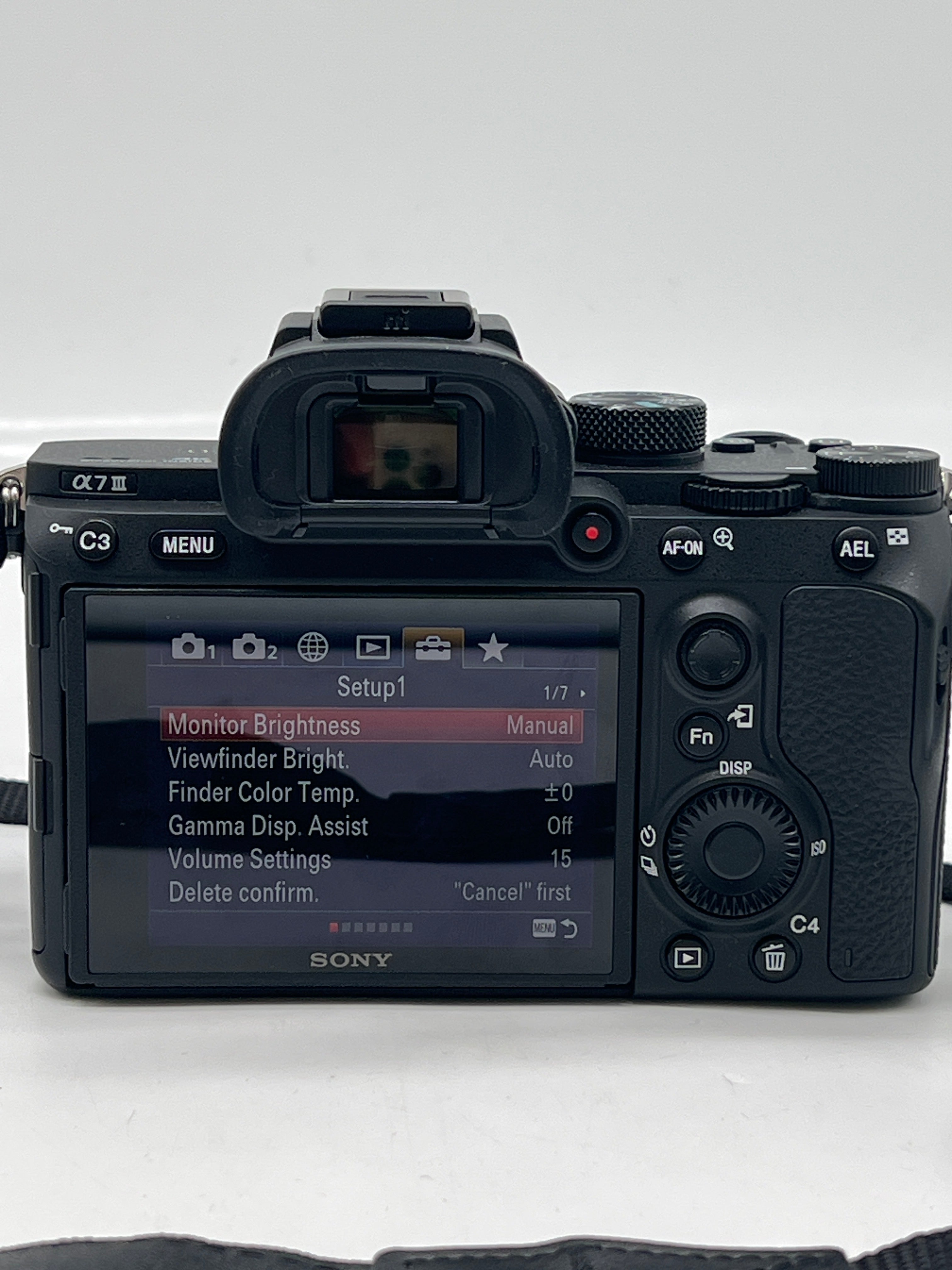 Sony Alpha A7III 24.2 MP Mirrorless Digital Camera with Sony SEL2870 28-70mm Lens - Used