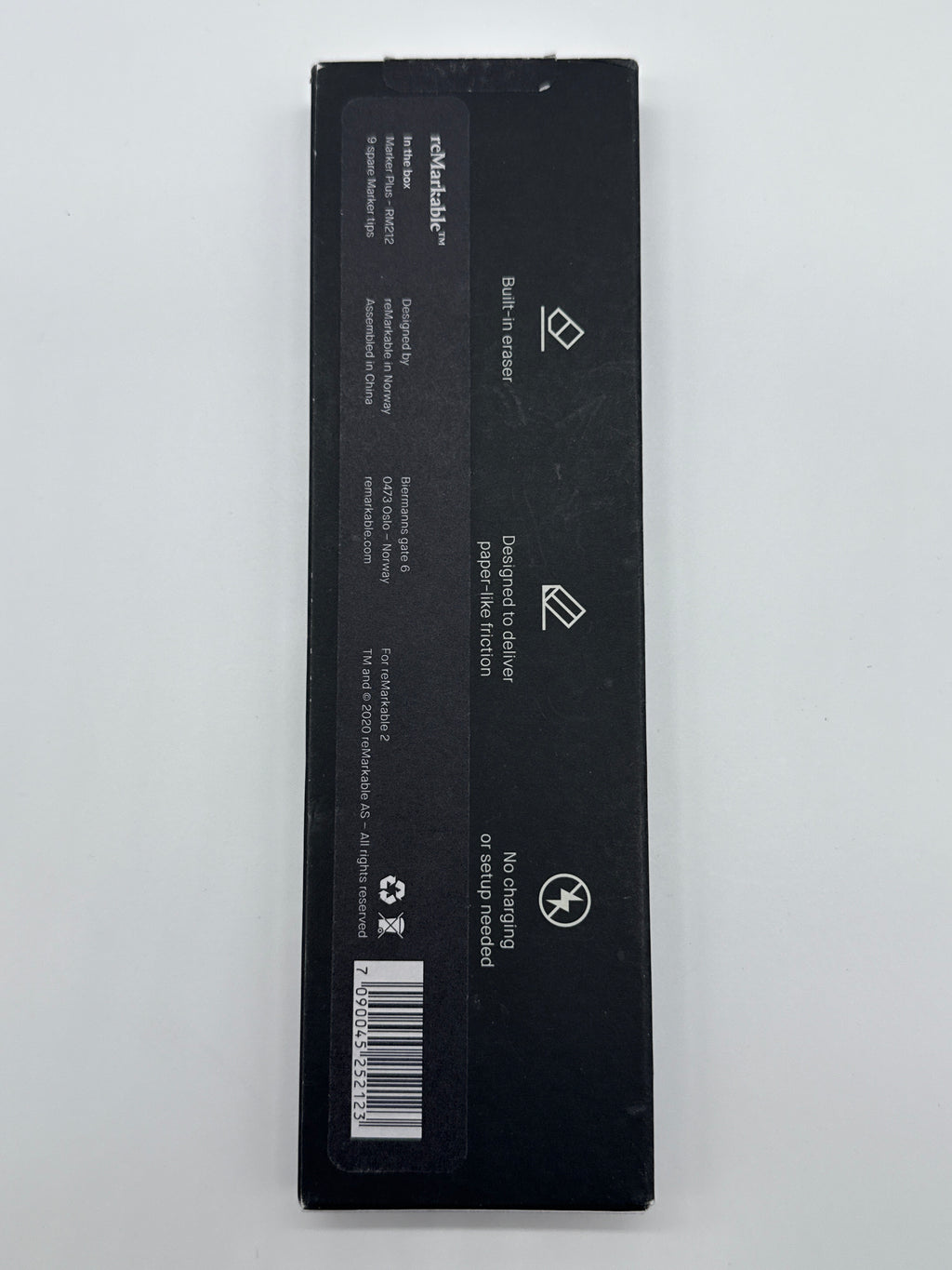 reMarkable Marker Plus The Official reMarkable 2 Pen - New in Box