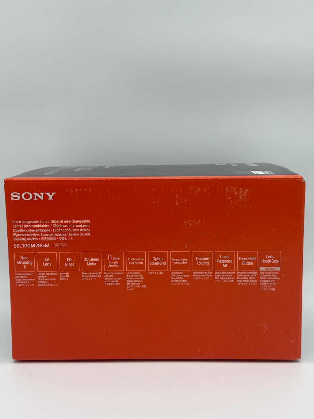 Sony FE 100mm f/2.8 Macro GM SEL100M28GM Prime Sony E Mount - New