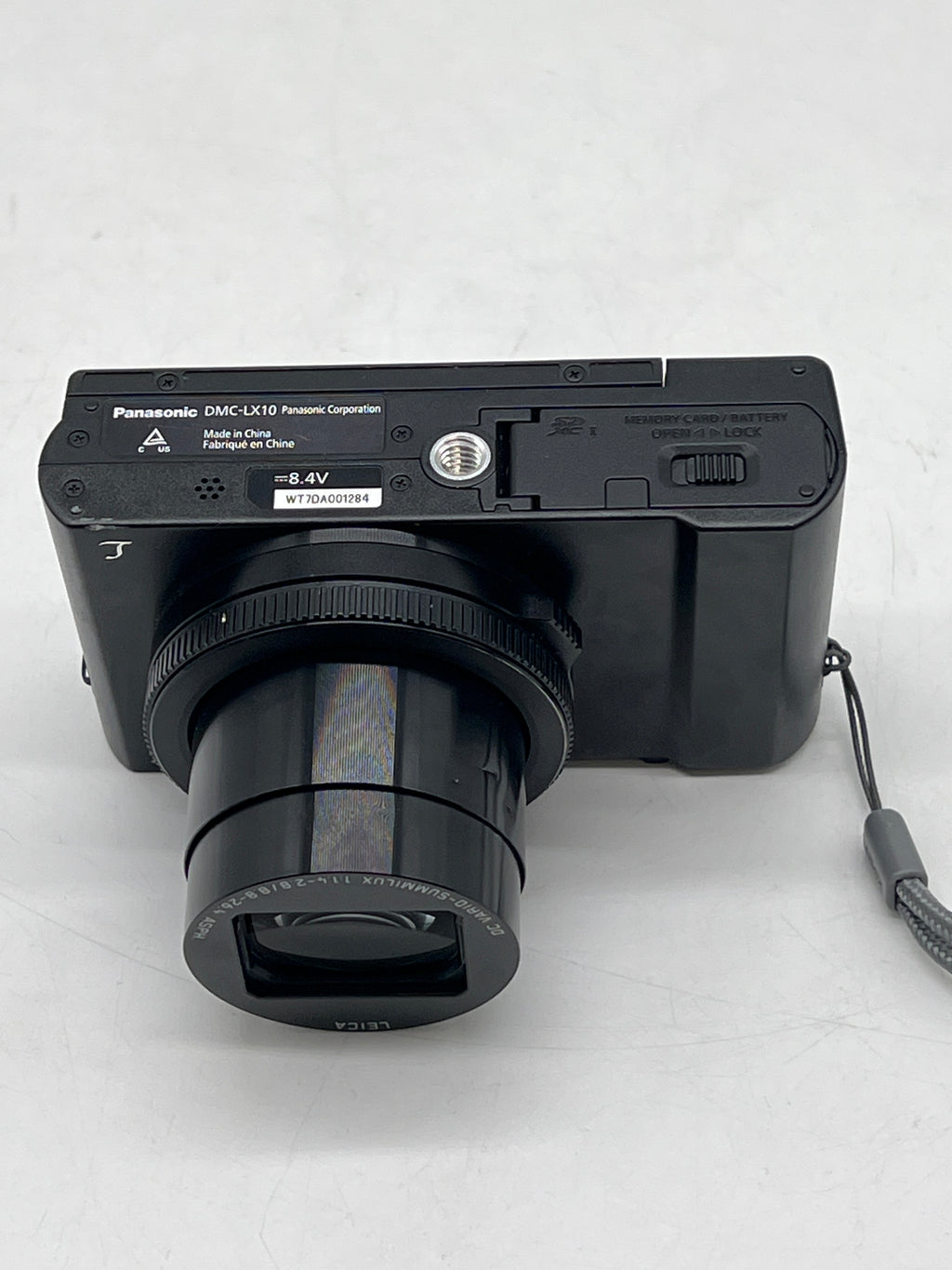 Panasonic LUMIX DMC-LX10 3 in Digital Camera 20.1 MP Black Used
