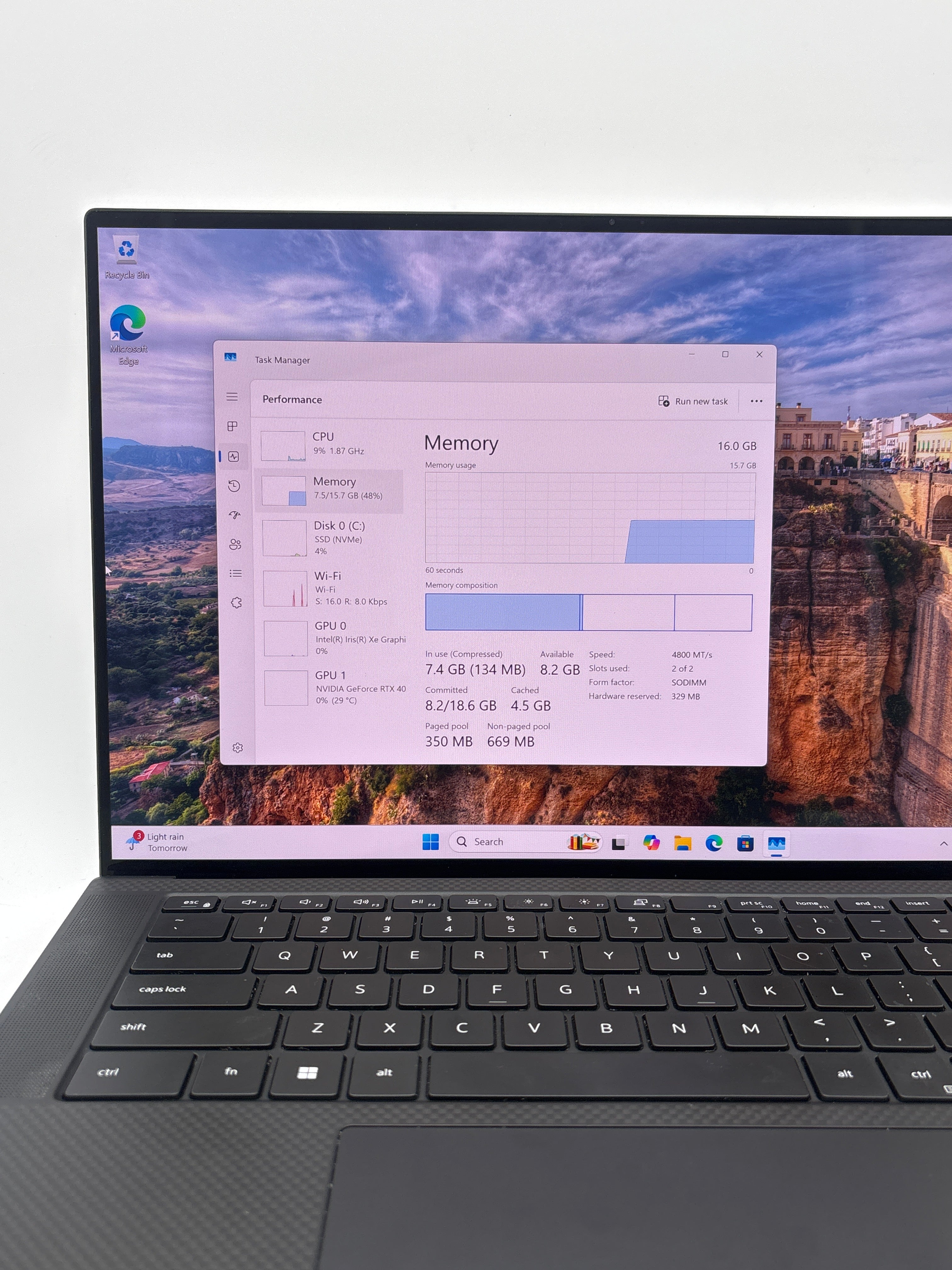 Dell XPS 15 9530 i7-13700H 16GB RAM 512GB SSD GeForce RTX 4060 - Used
