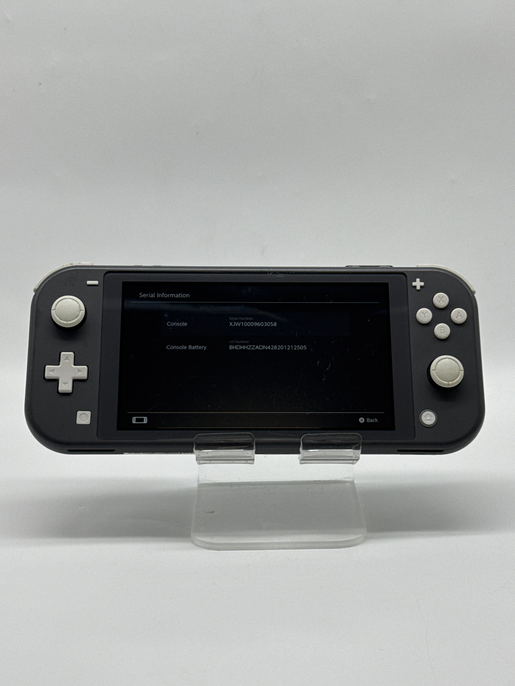 Nintendo Switch Lite HDH-001 32GB Gray Handheld Console - For Parts
