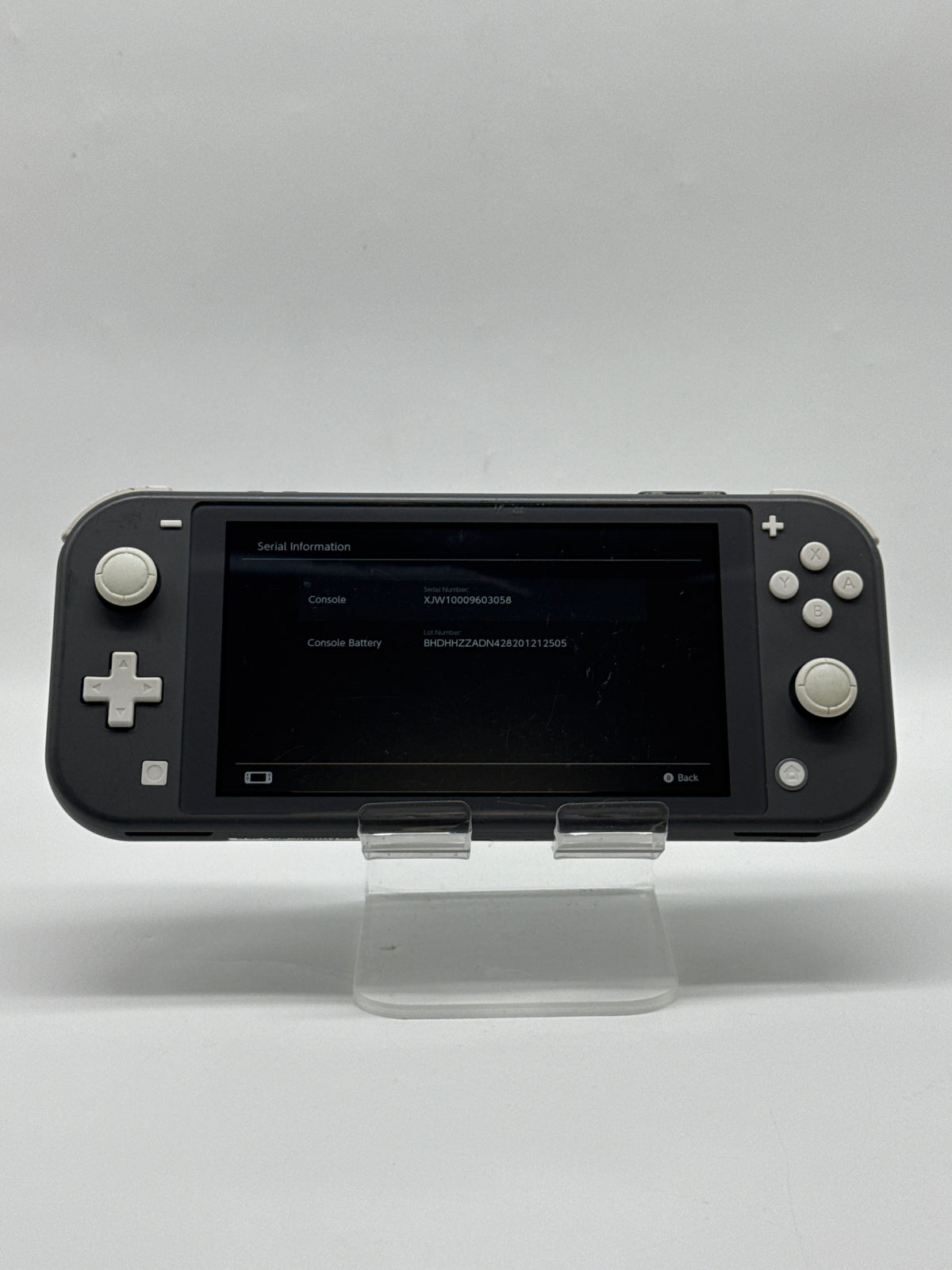 Nintendo Switch Lite HDH-001 32GB Gray Handheld Console - For Parts
